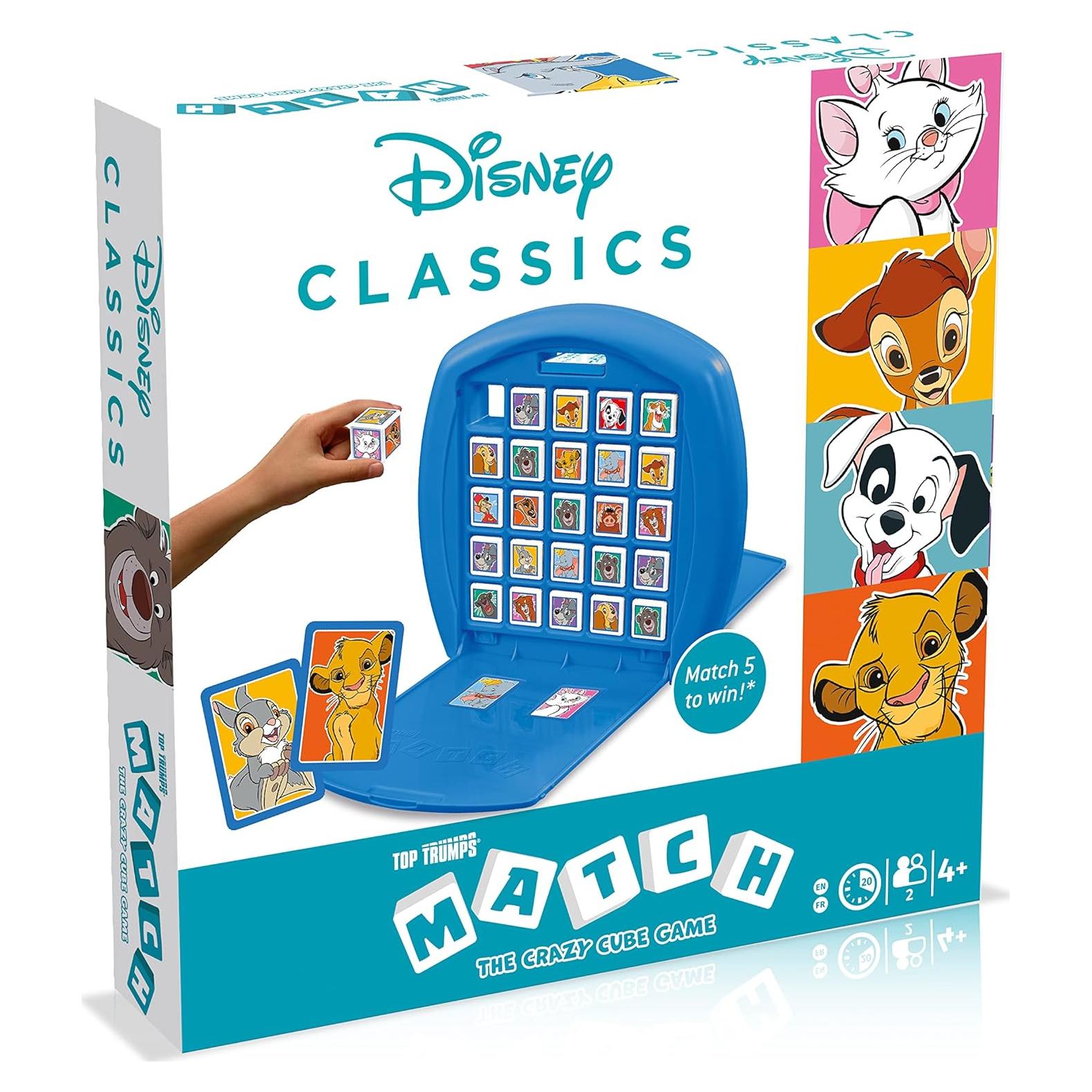 Juego de Mesa Top Trumps Match Disney Animales - 2 Jugadores