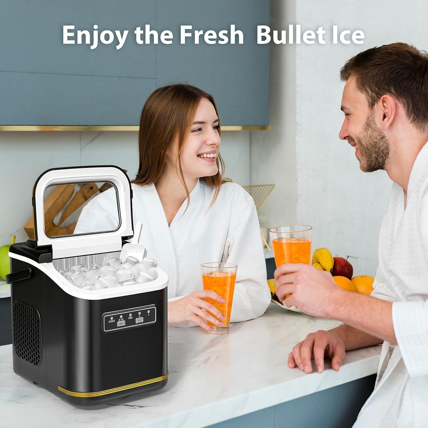 Máquina de Hielo Electactic Compacta 9 Cubos en 6 Min