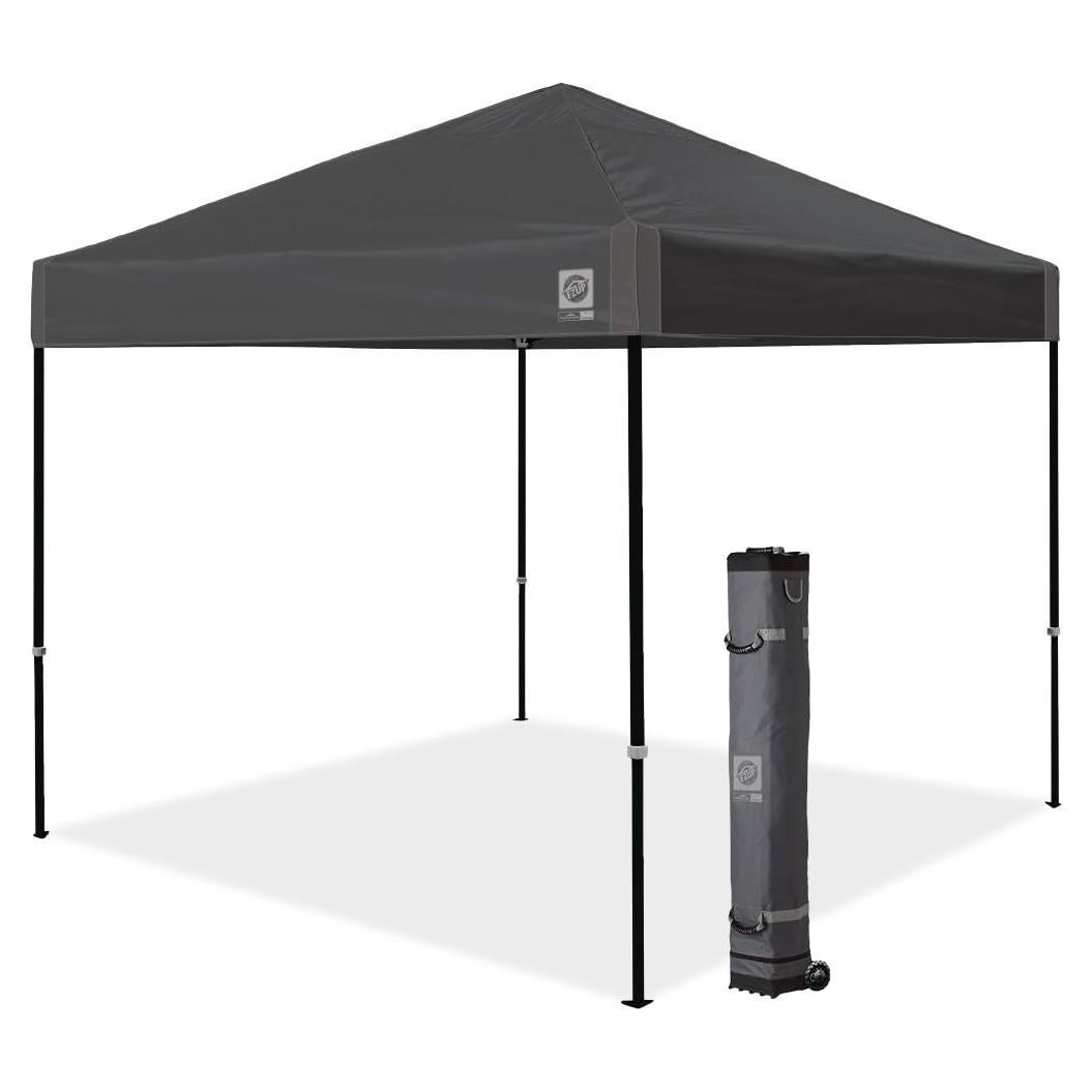 Carpa Plegable E-Z UP Embajador 3.05m x 3.05m Gris