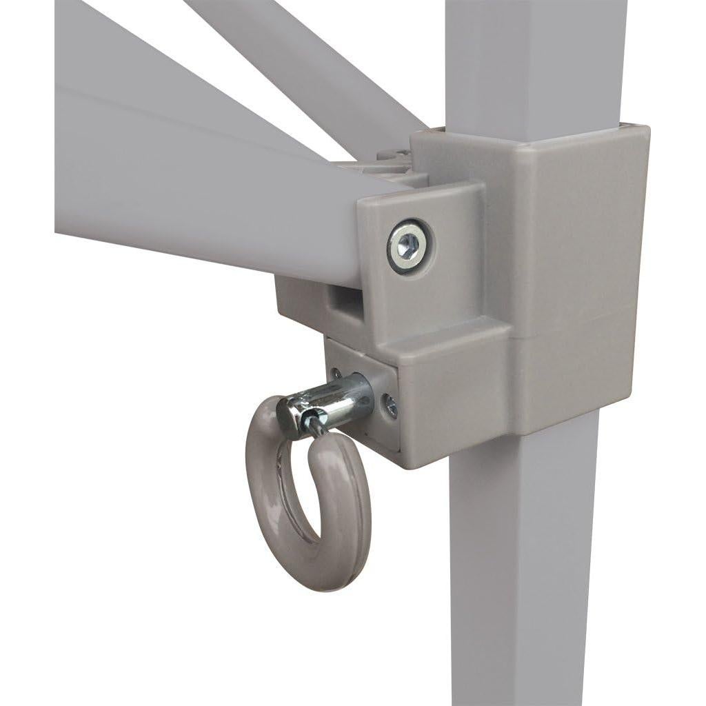 Carpa Plegable E-Z UP Embajador 3.05m x 3.05m Gris