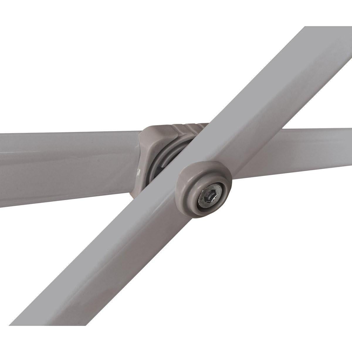 Carpa Plegable E-Z UP Embajador 3.05m x 3.05m Gris