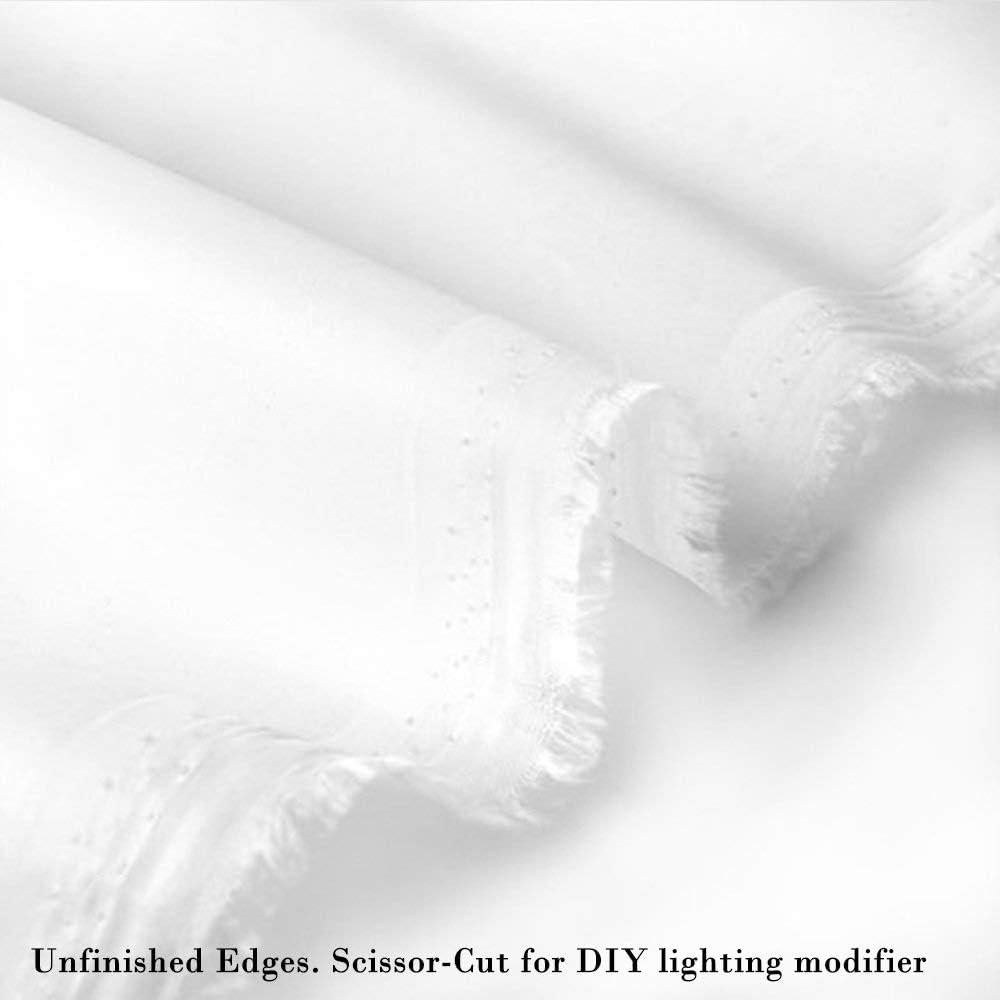 Difusor de Luz Meking 2x1.7m Tela de Difusión Blanca para Fotografía