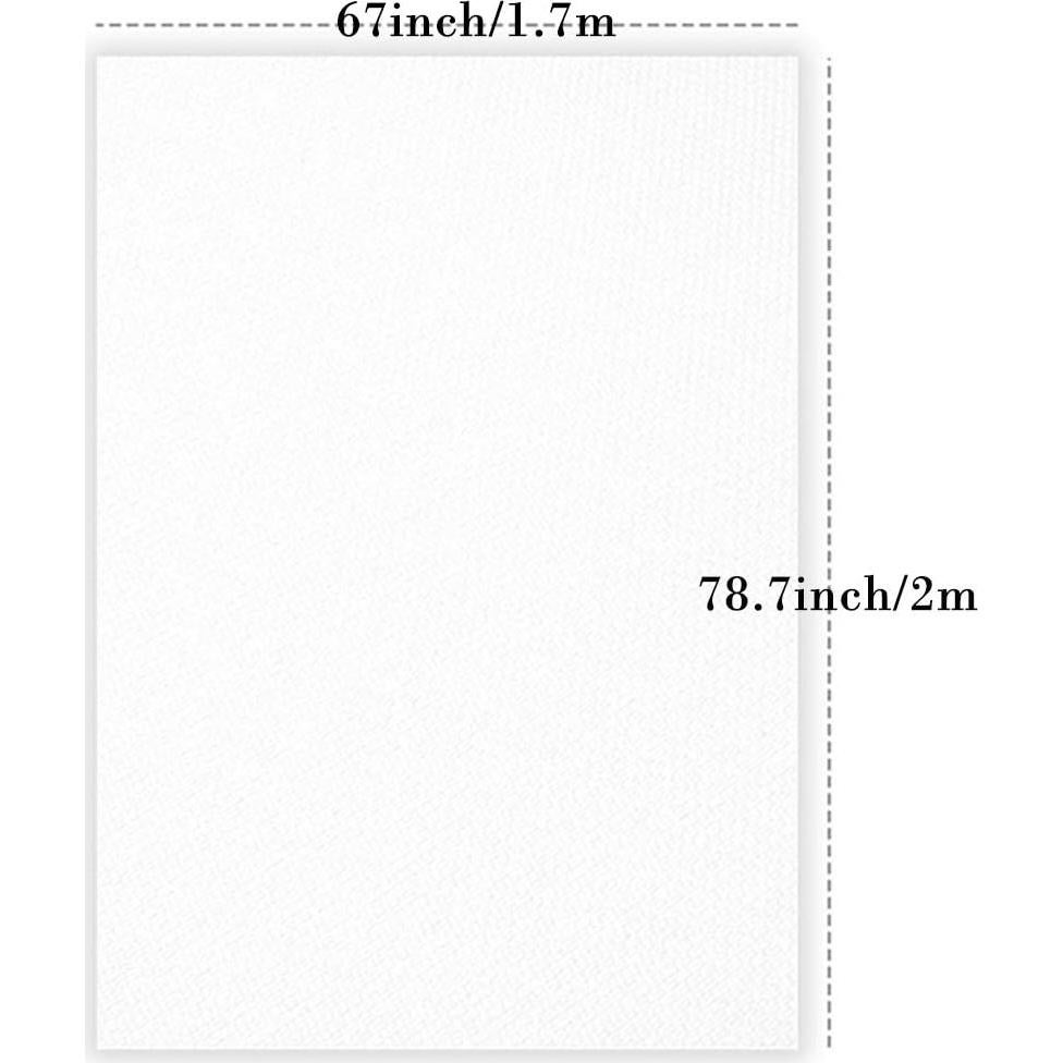 Difusor de Luz Meking 2x1.7m Tela de Difusión Blanca para Fotografía