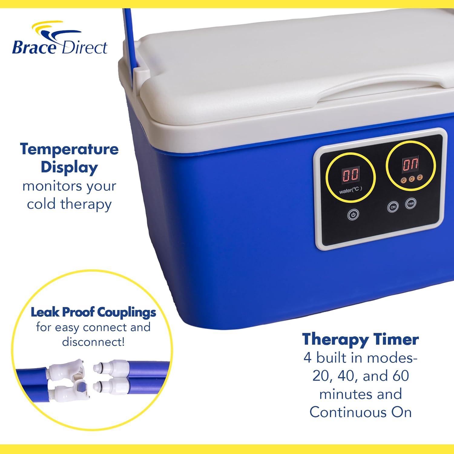 Máquina de Terapia Fría Brace Direct Blue Ice - Alivio Dolor