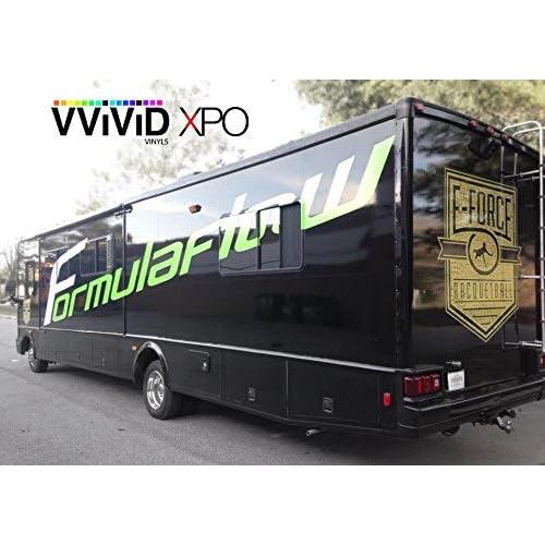 Vinilo Automotriz VViViD Negro Brillante 0.3m x 1.5m