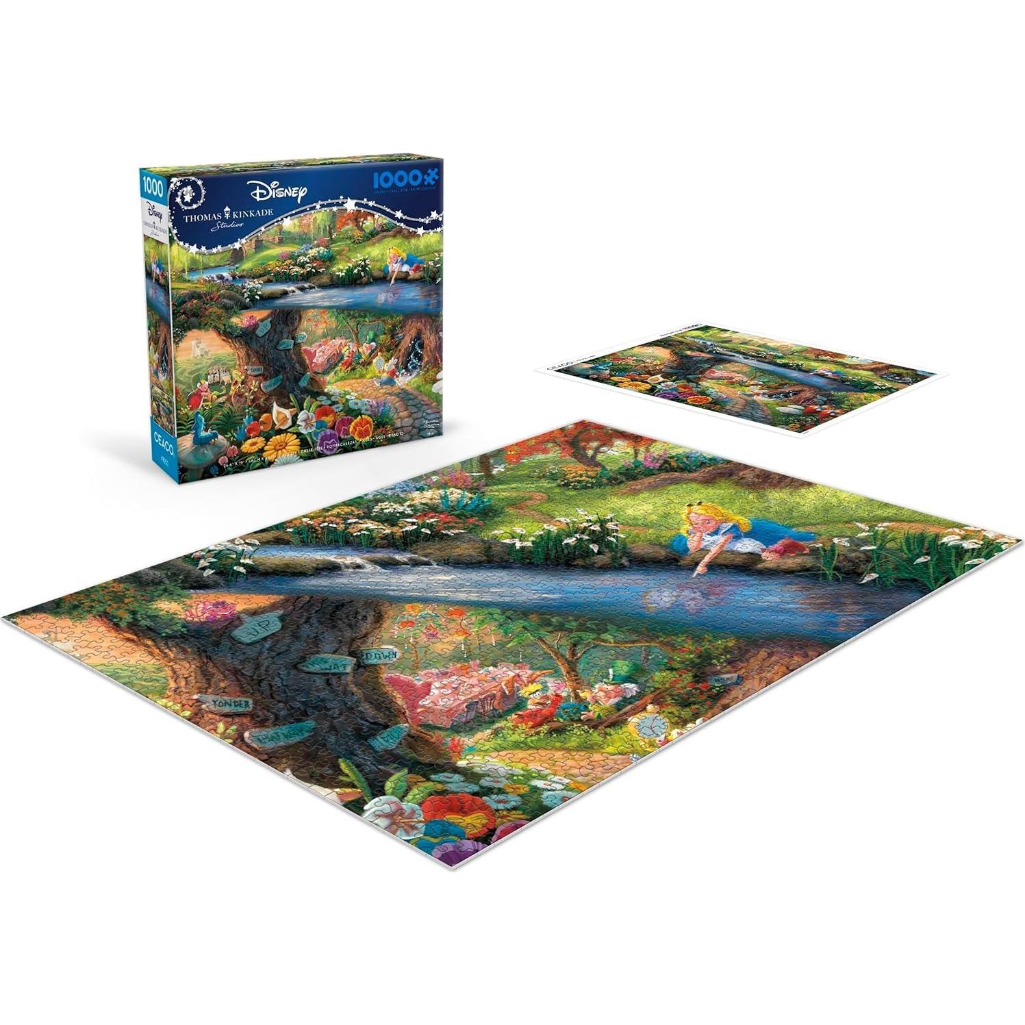 Rompecabezas 1000 Piezas Ceaco Disney Alicia en el País de las Maravillas