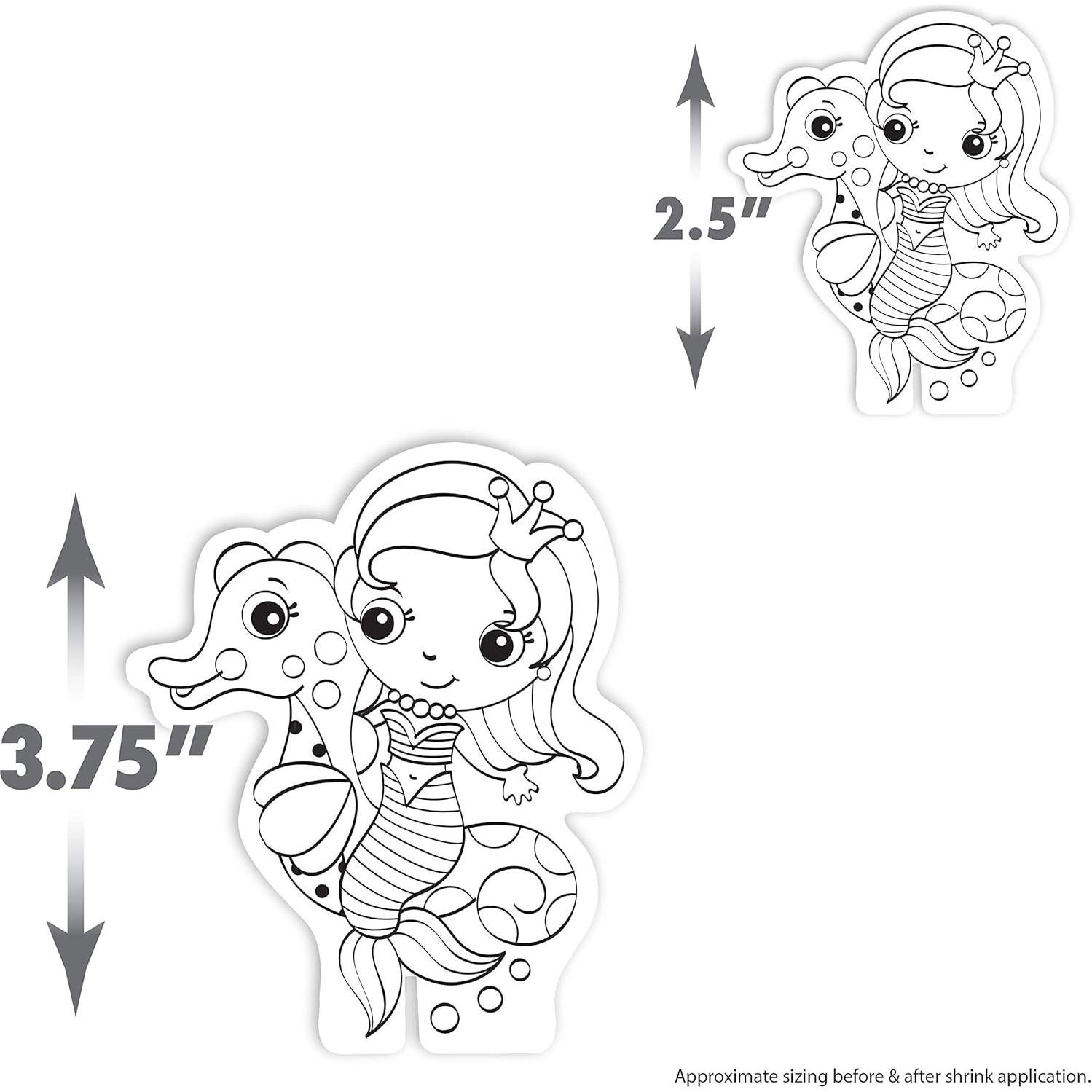 Set de Arte y Manualidades Shrinky Dinks Sirenas Just Play