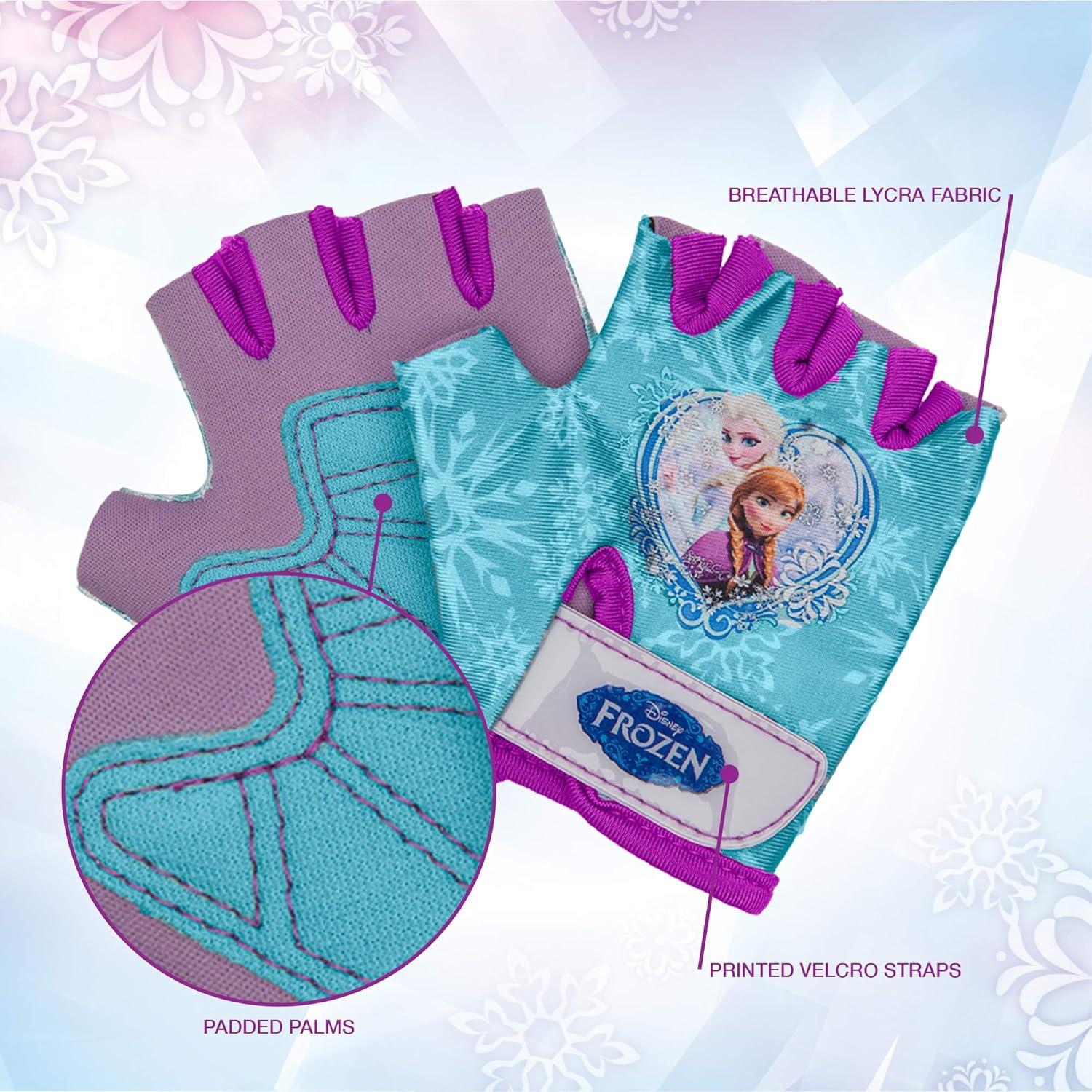 Accesorios para Bicicleta Infantil BELL Frozen 2 - Almohadillas y Guantes