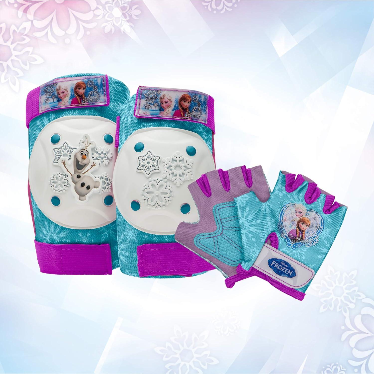 Accesorios para Bicicleta Infantil BELL Frozen 2 - Almohadillas y Guantes