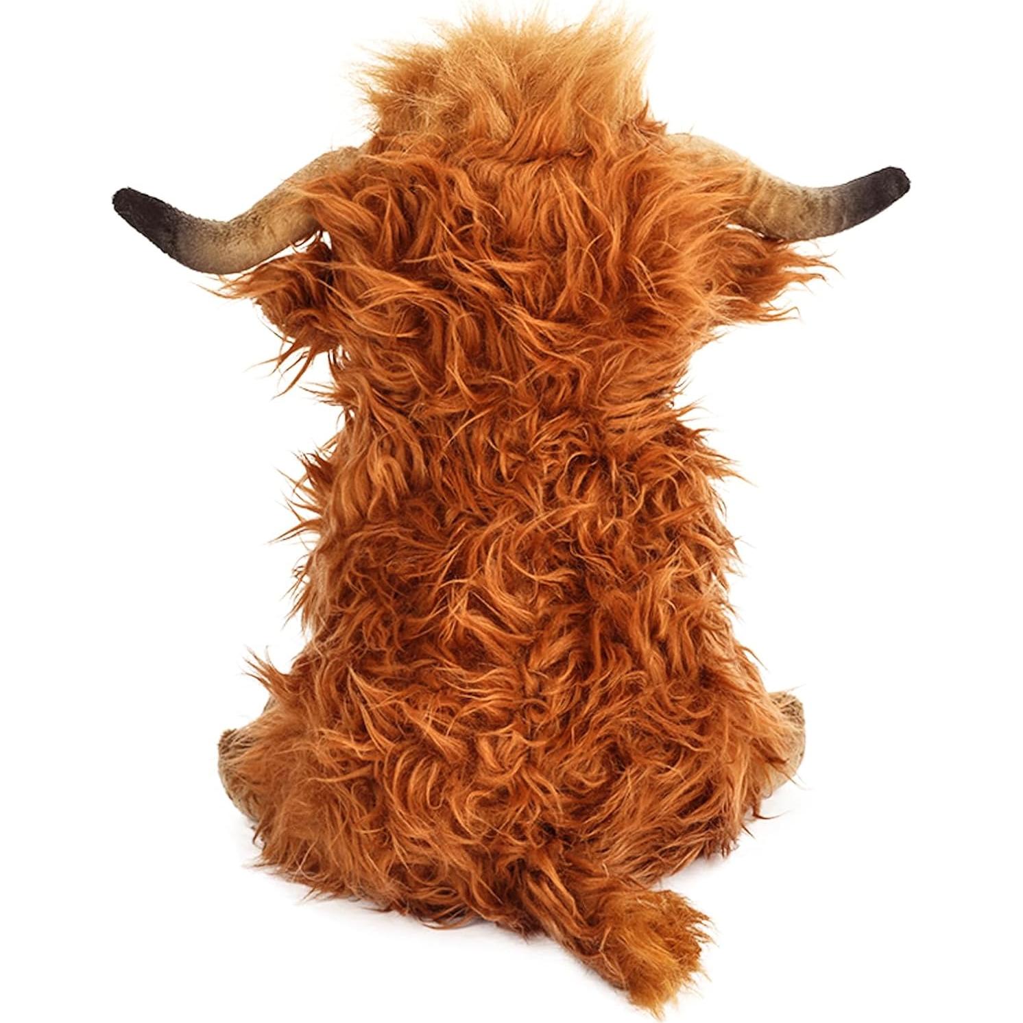 Muñeco de Peluche Vaca de las Tierras Altas Rivoeis 26.7 cm