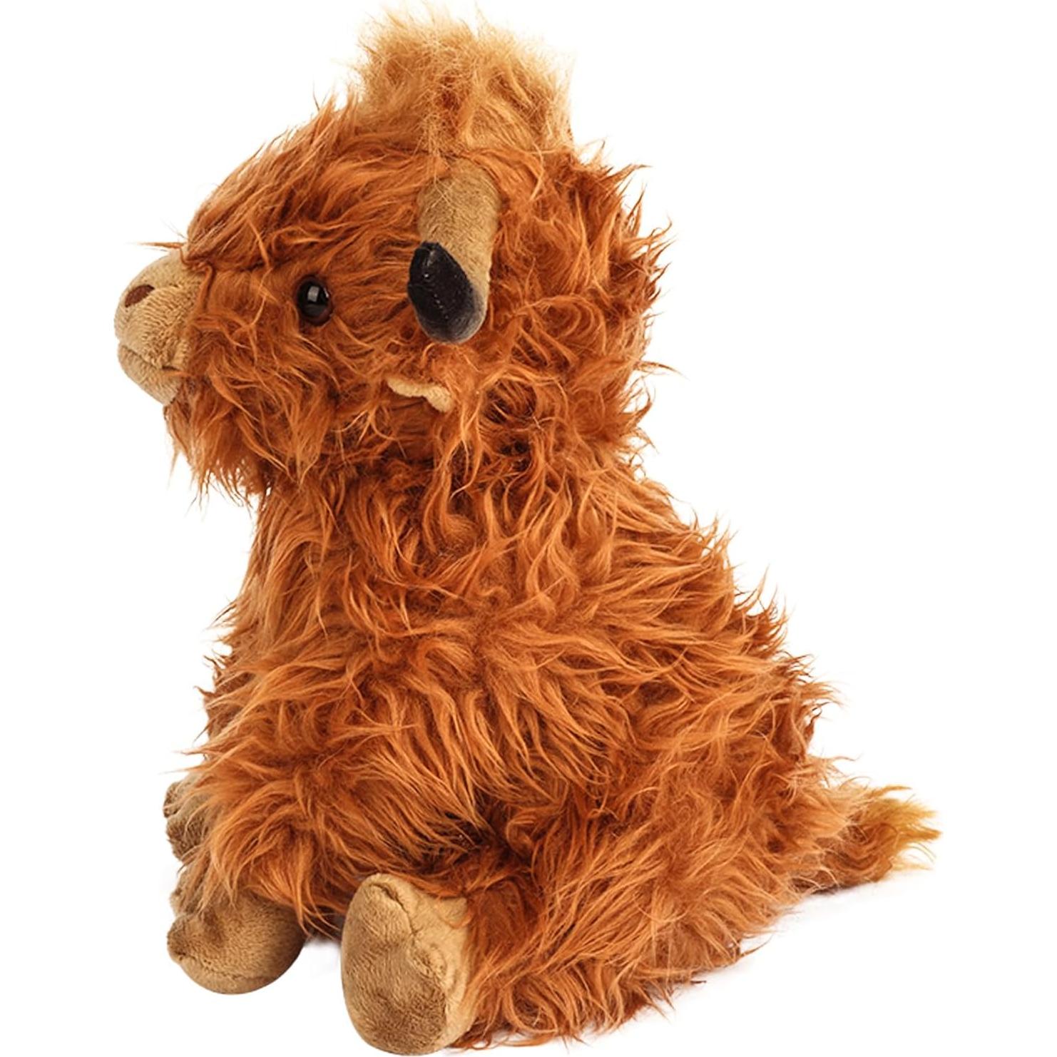 Muñeco de Peluche Vaca de las Tierras Altas Rivoeis 26.7 cm