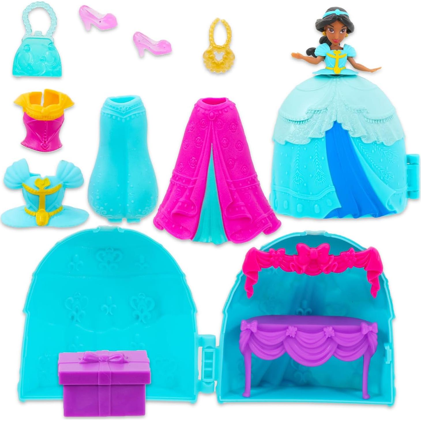 Conjunto Muñecas Sorpresa Princesa Disney Jasmine - Accesorios