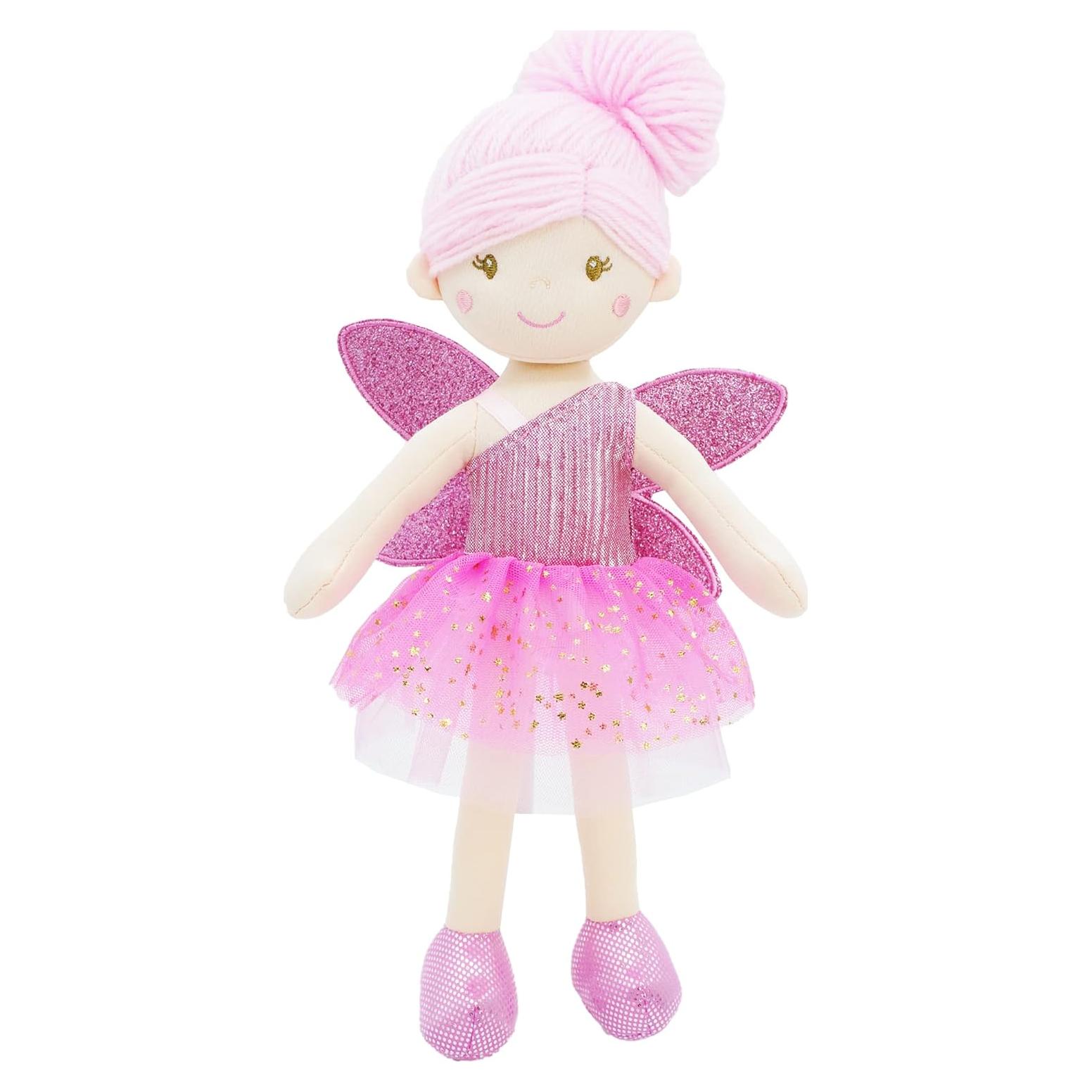 Muñeca de Hada Elida Jardín Encantado 30.5 cm Rosa