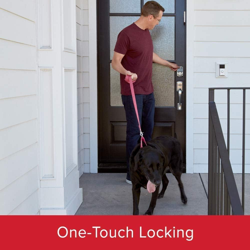 Cerradura Inteligente Kwikset Aura Bluetooth Teclado Negro Mate