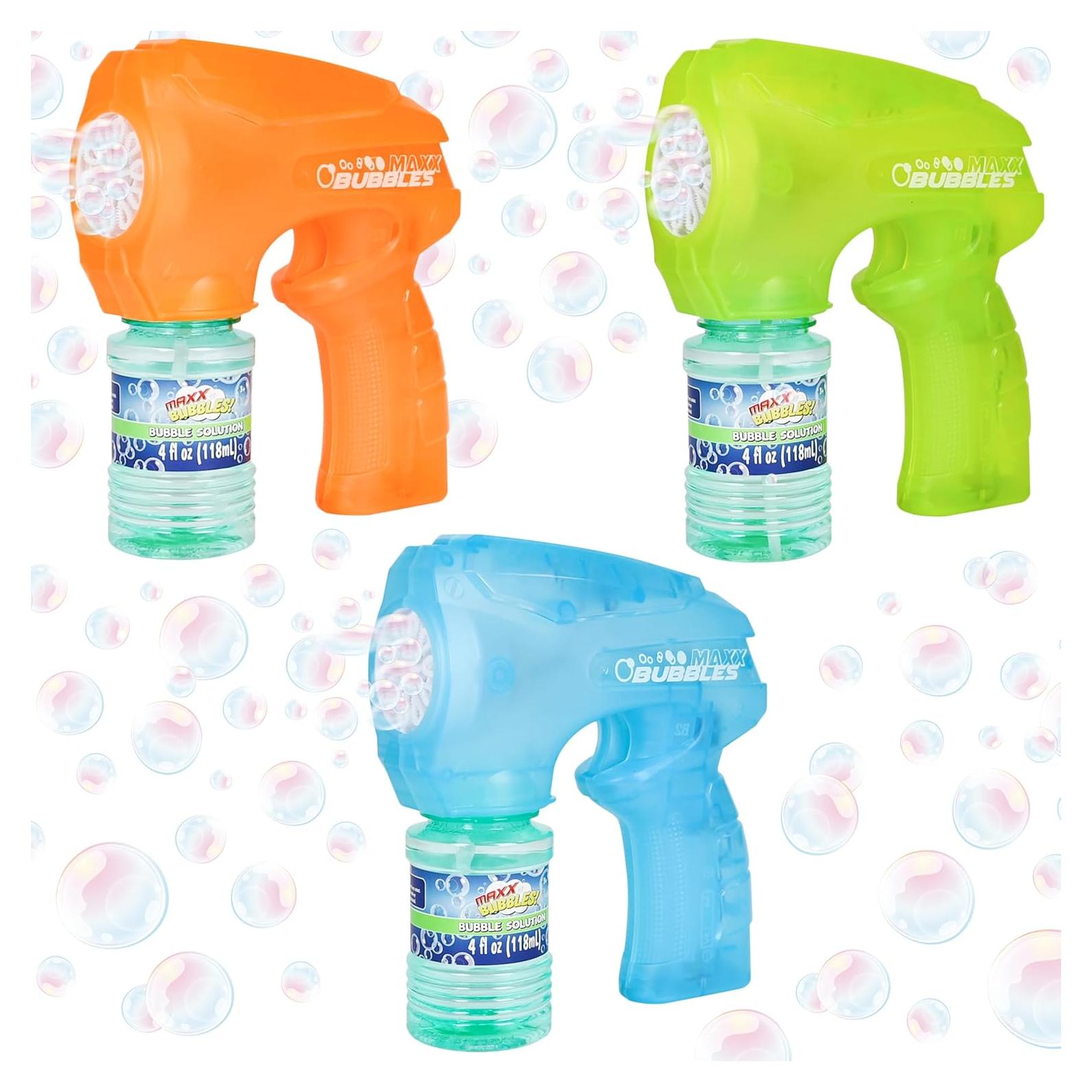 Pistola de Burbujas Iluminada Maxx Bubbles - 306g