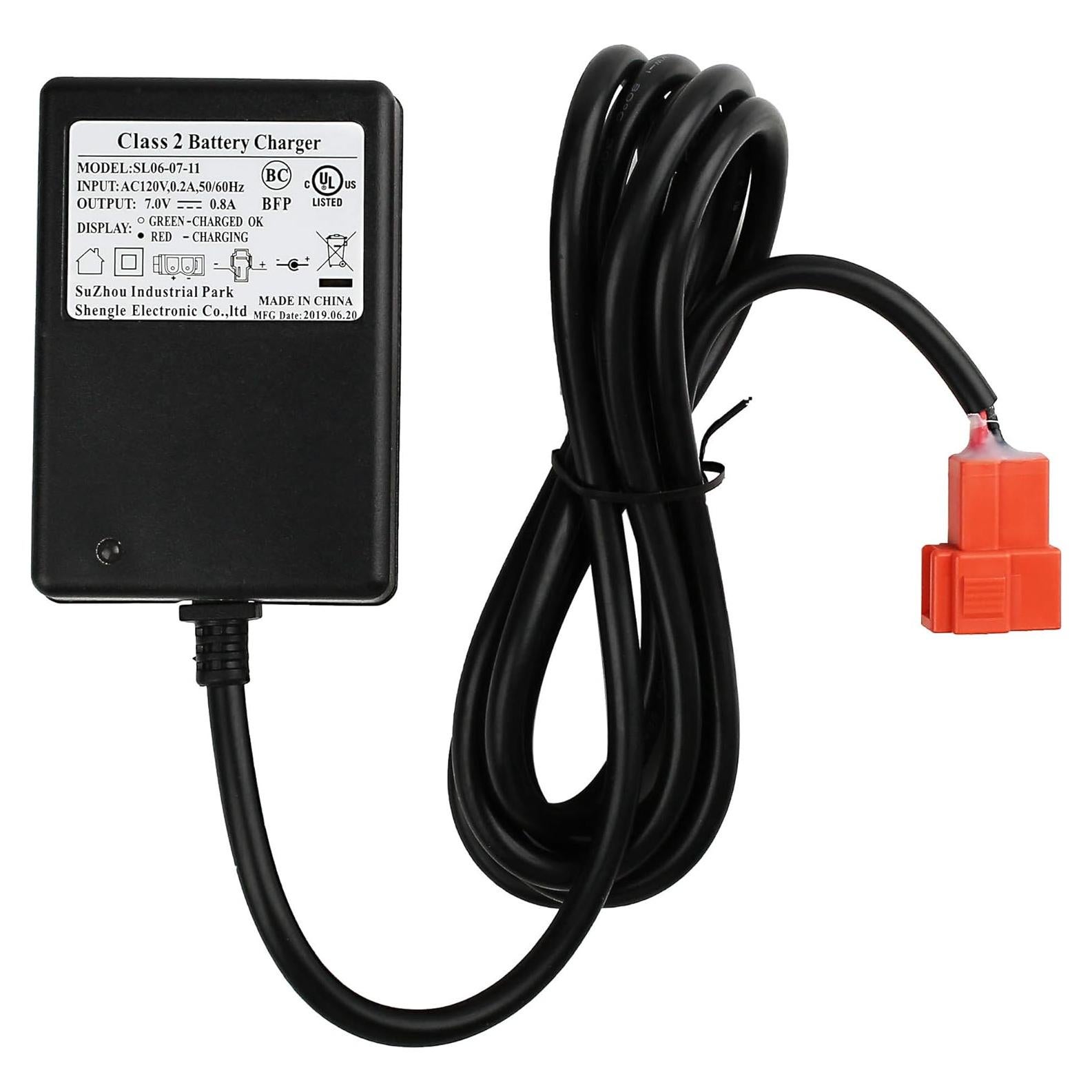 Cargador de Batería LotFancy 6V para Juguetes Eléctricos