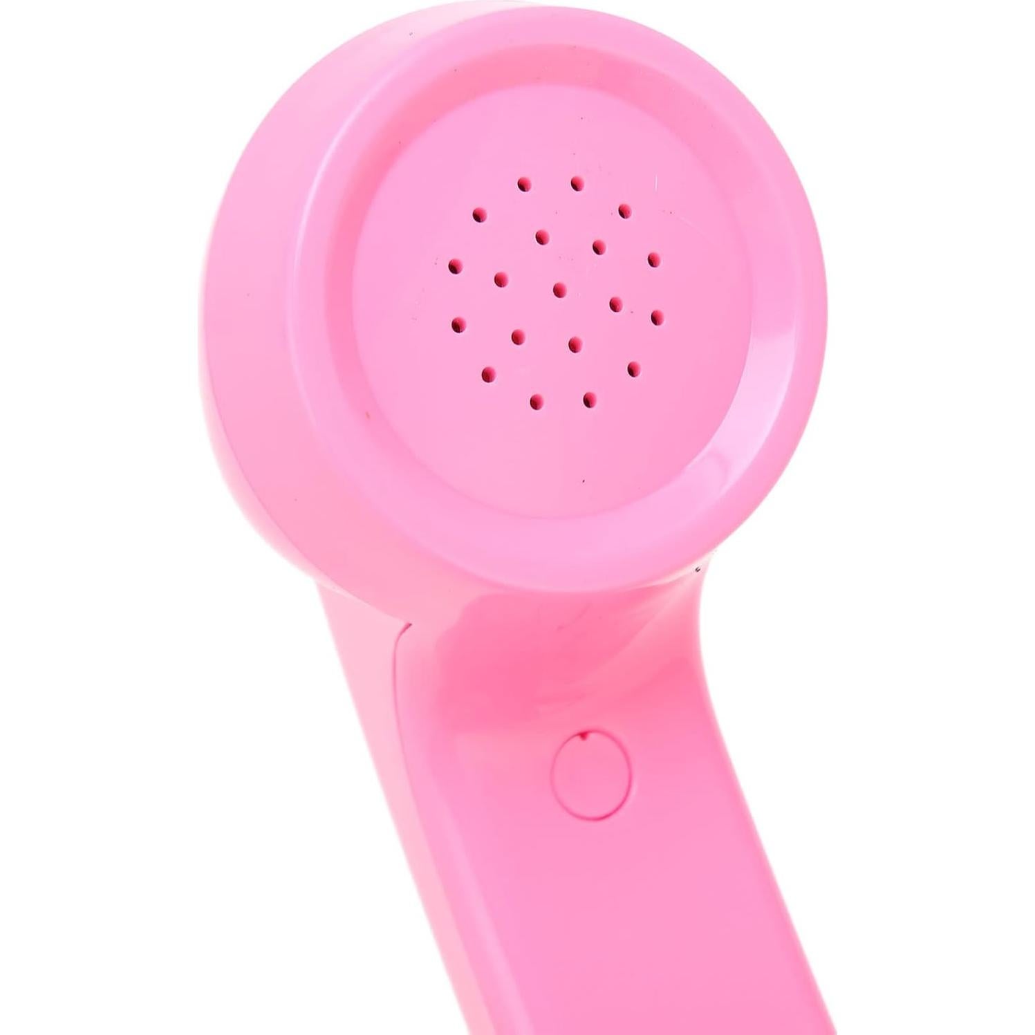 Auricular Retro Dpofirs 3.5mm para Teléfonos y PC Rosa