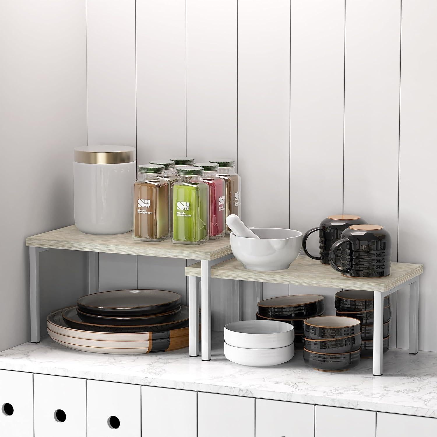 Organizador de Estante Expandible Simple Houseware Arce 2 Unidades