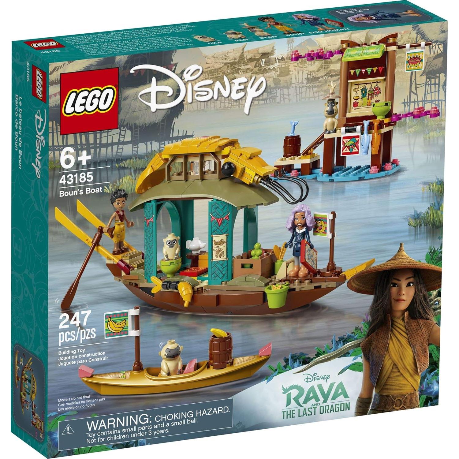LEGO Barco de Boun Disney 43185 - Set de Construcción 247 Piezas