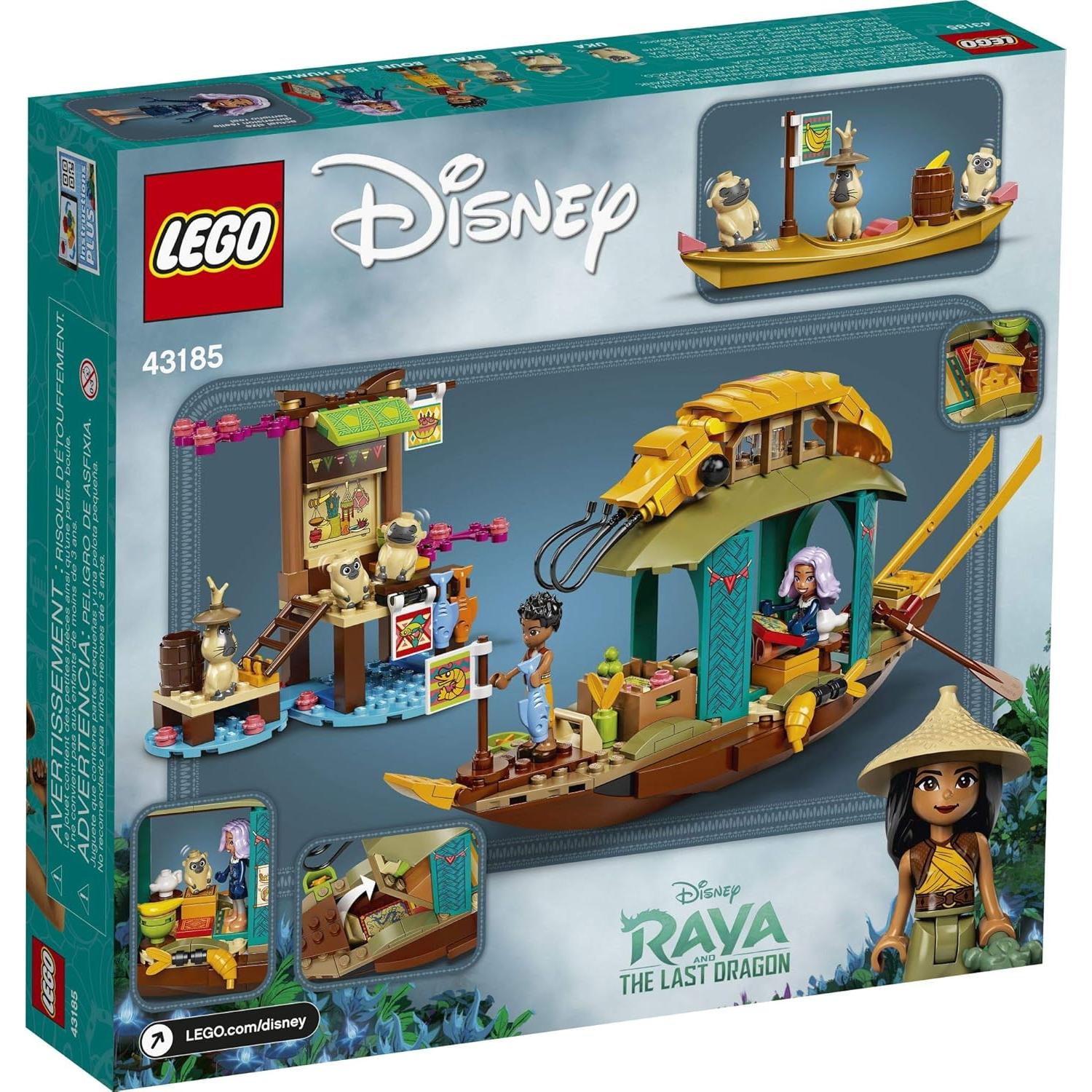 LEGO Barco de Boun Disney 43185 - Set de Construcción 247 Piezas