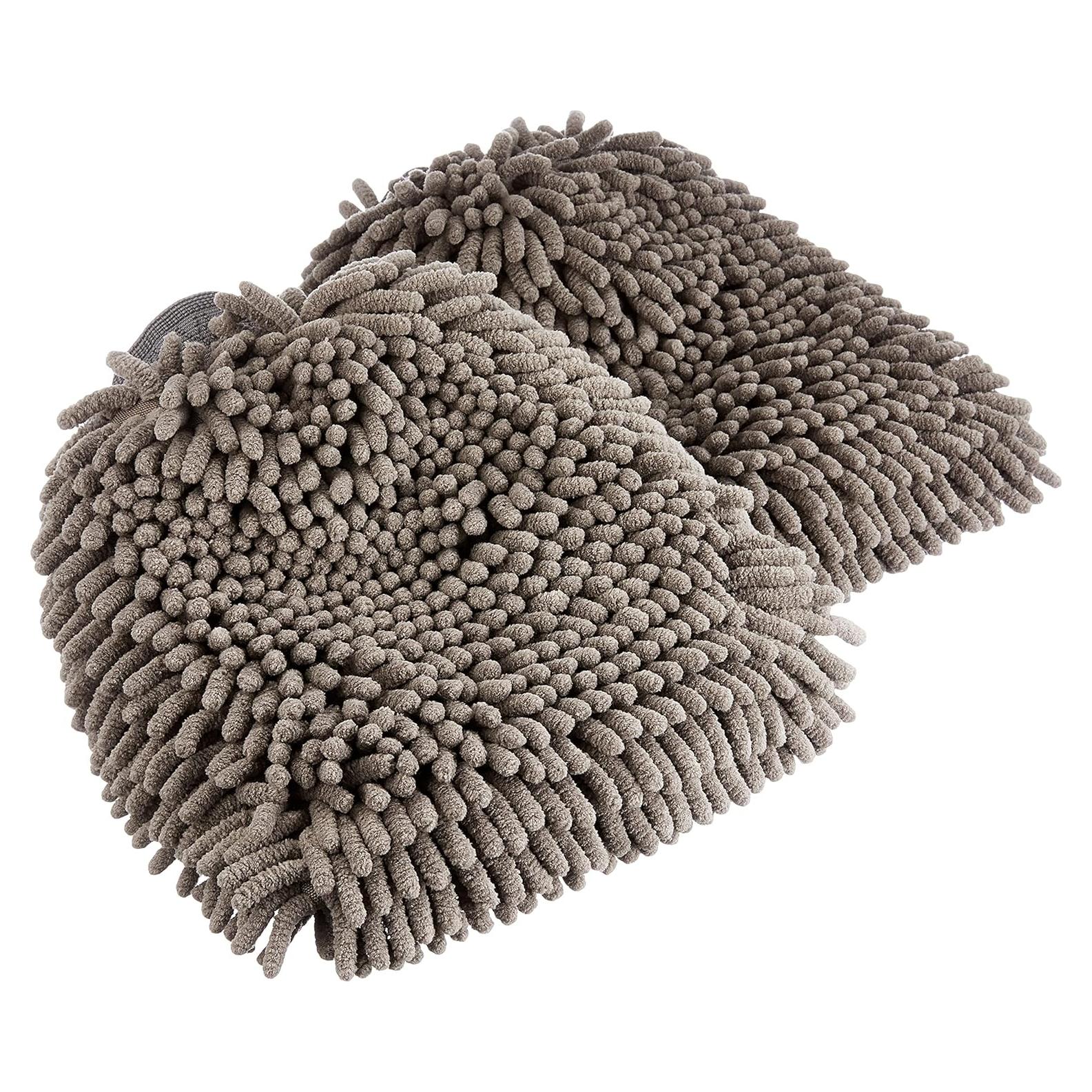 Mitones de Secado de Microfibra Amazon Basics - Paquete de 2