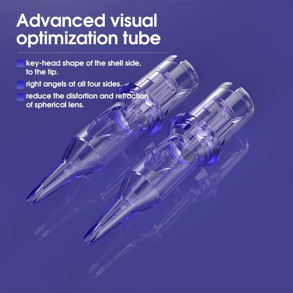 Cartuchos de Agujas Mast Tattoo Pro 50 Pcs RL+RS+RM+M1