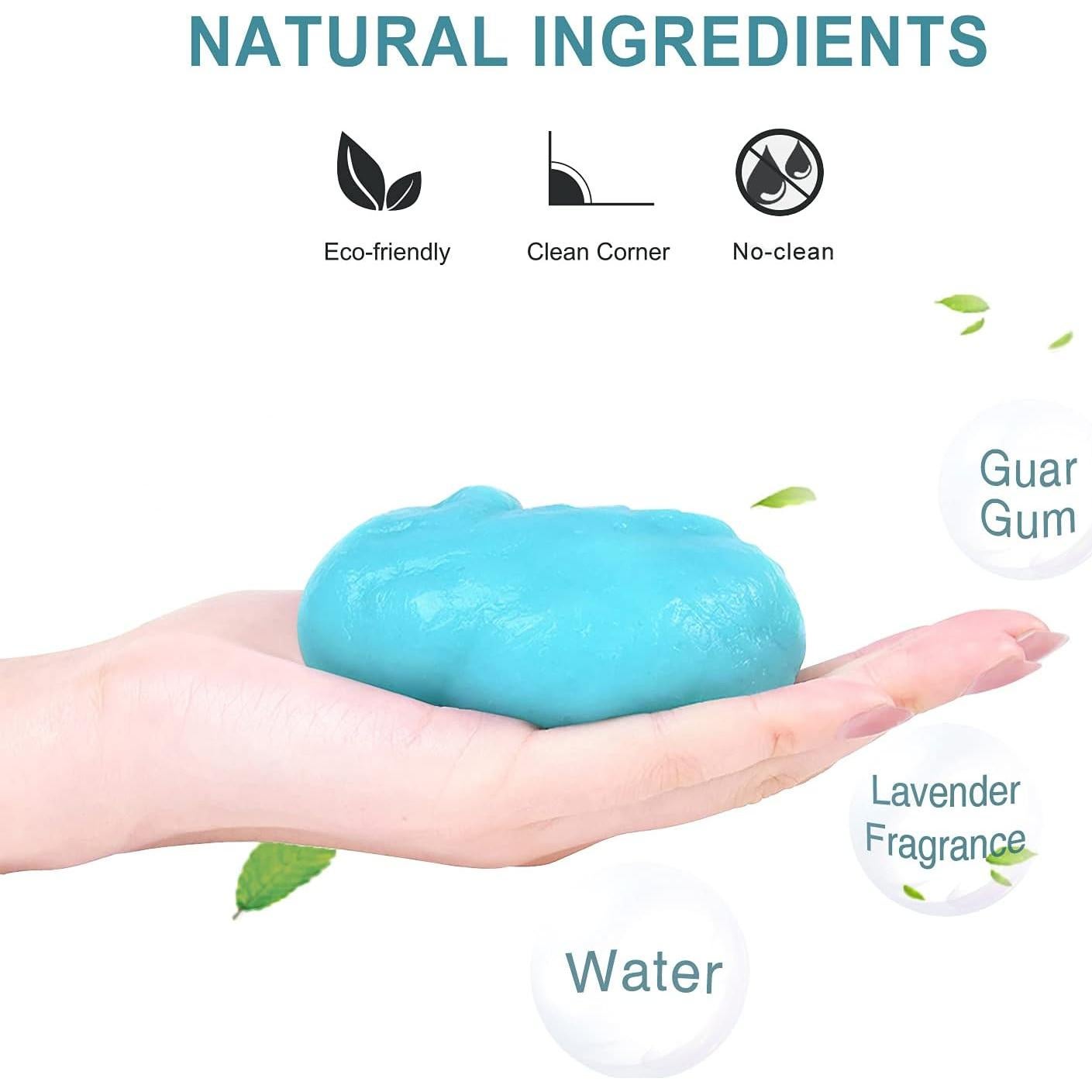 Gel de limpieza para automóviles TICARVE 90g - Reutilizable