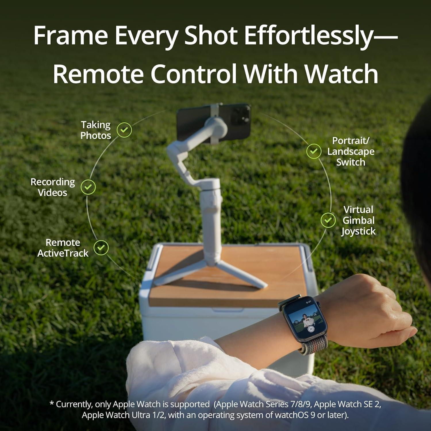 Gimbal DJI Osmo Mobile 6 para Smartphones, Estabilizador 3 Ejes, Gris Platino