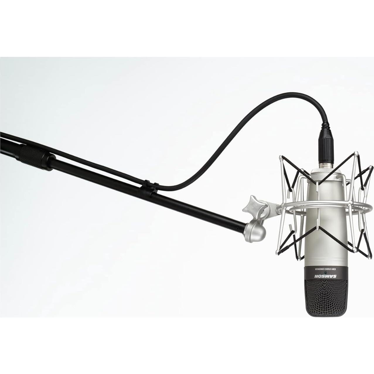 Micrófono de Condensador Samson C01 Cardioide 19mm Plata