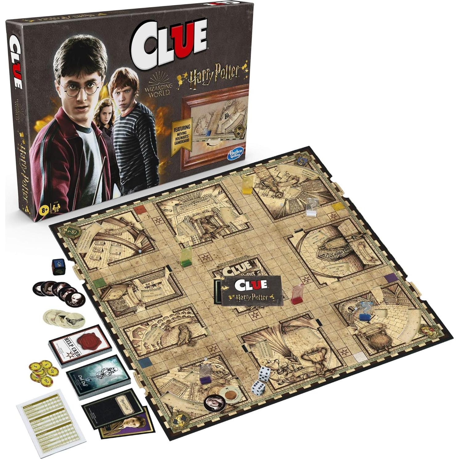 Juego de Mesa Clue Harry Potter - Hasbro | 3-5 Jugadores | 8+ Años