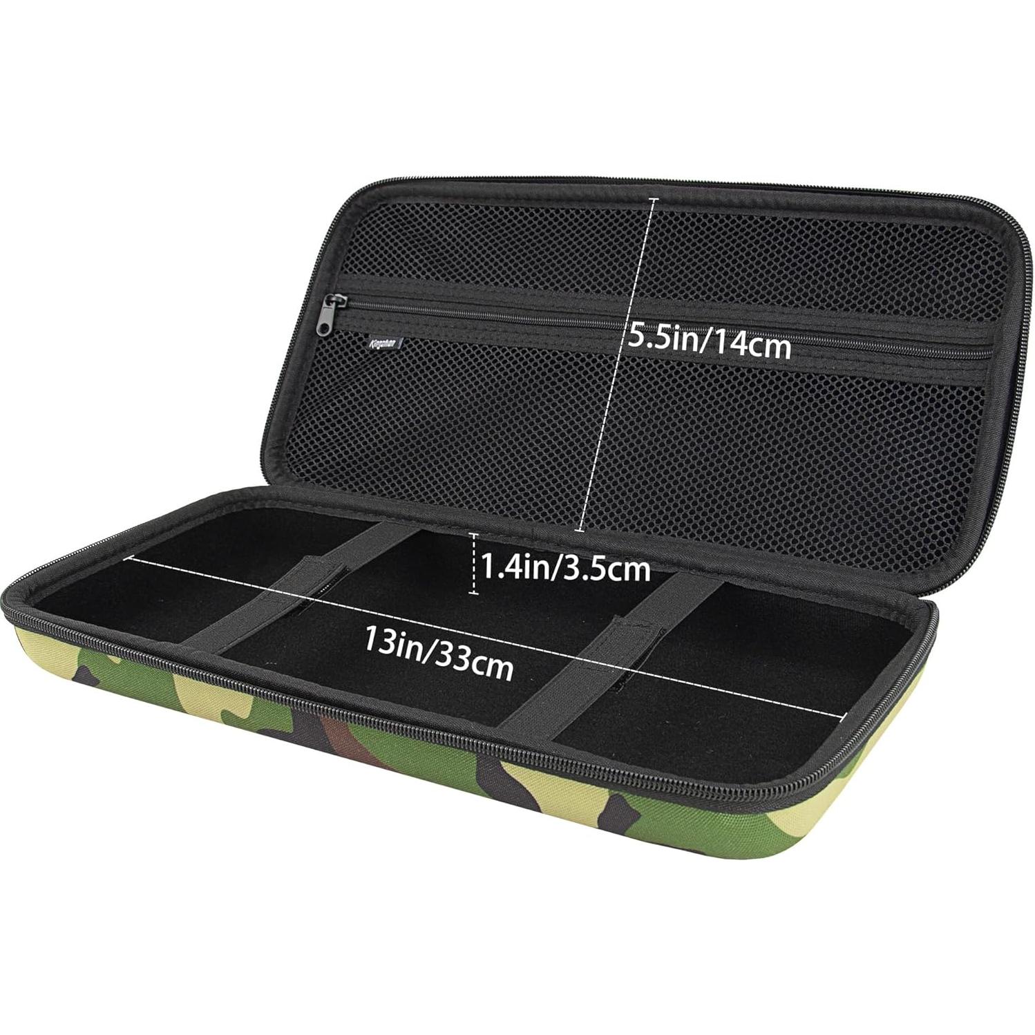 Funda de Viaje Dura Kingshion para Teclado 84 Teclas Camuflaje