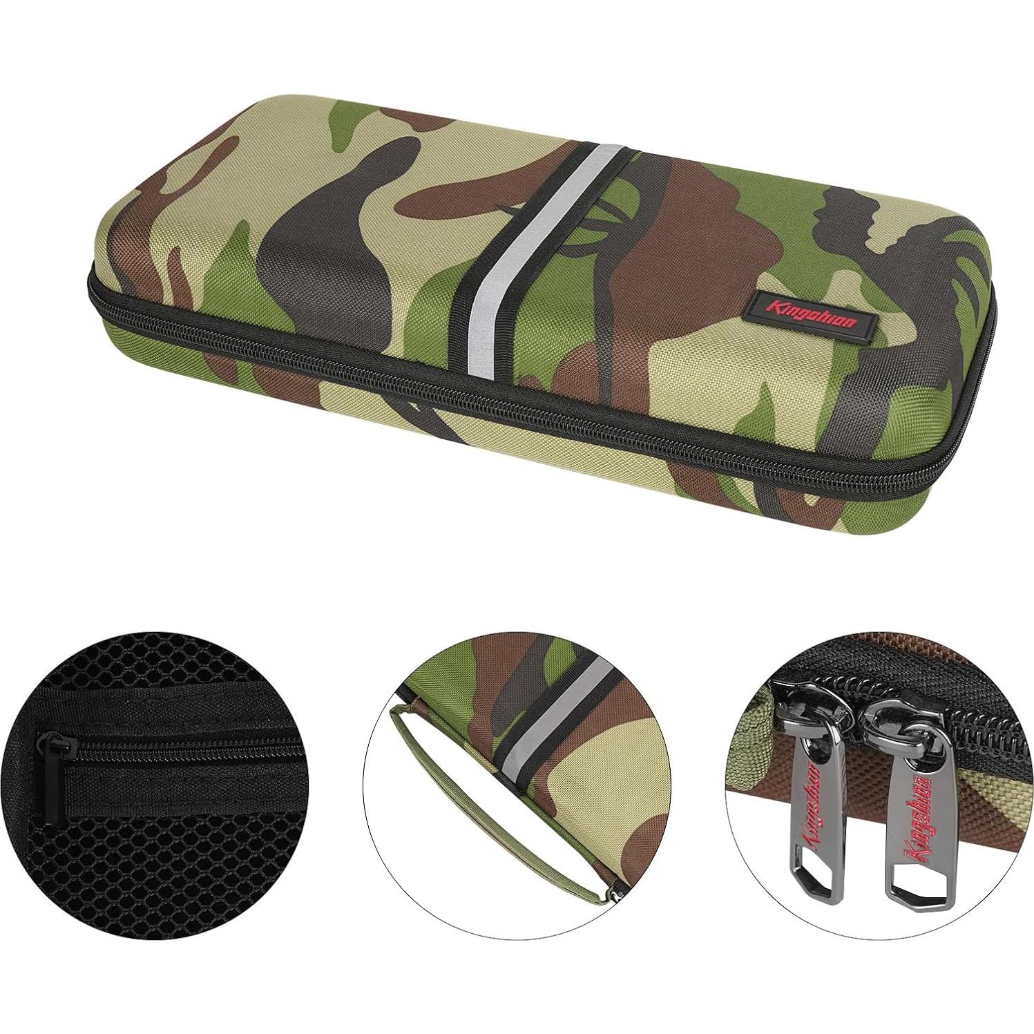 Funda de Viaje Dura Kingshion para Teclado 84 Teclas Camuflaje