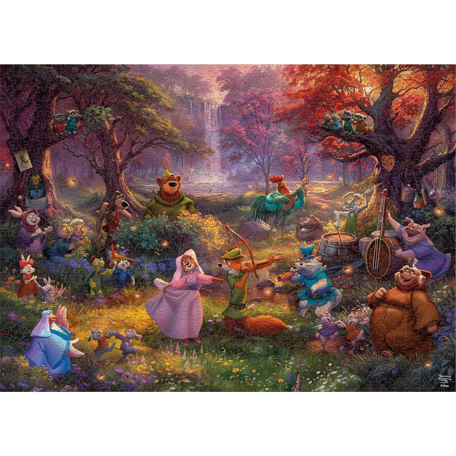 Rompecabezas 1000 Piezas Ceaco Disney Robin Hood 67.6x48.3cm
