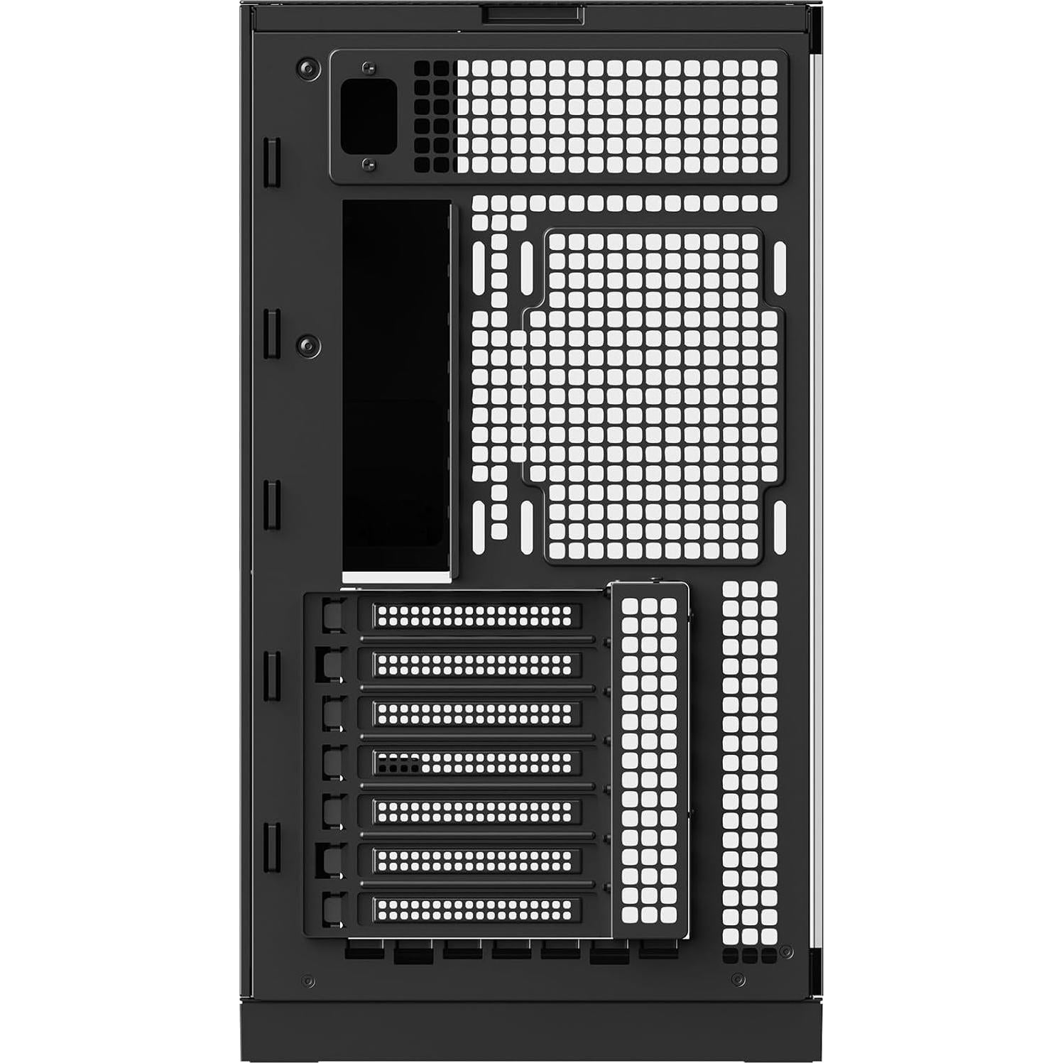 Caja de Juego M5 Futuro Geométrico E-ATX Vidrio Templado 140mm