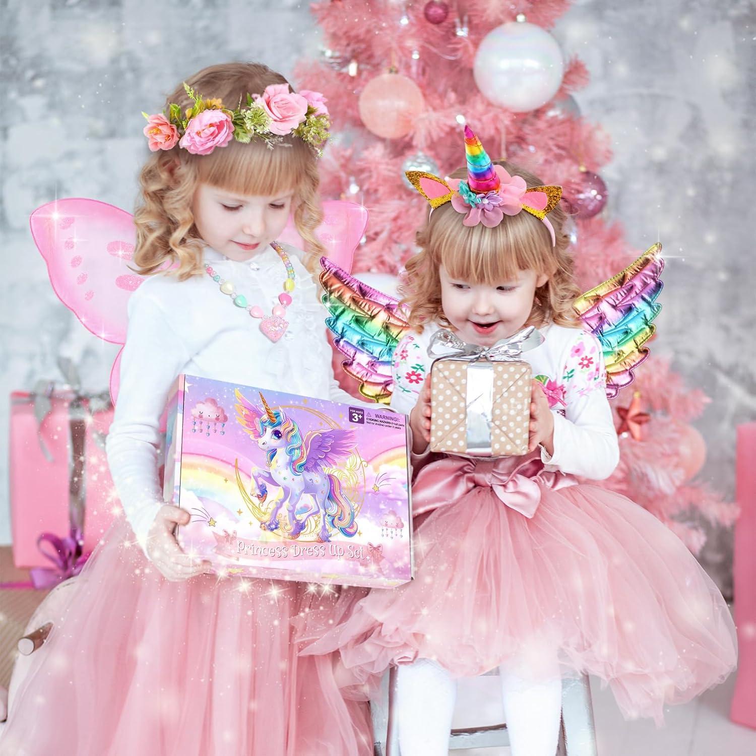 Disfraz de Princesa Unicornio CHILLIFE para Niñas 4-6 Años