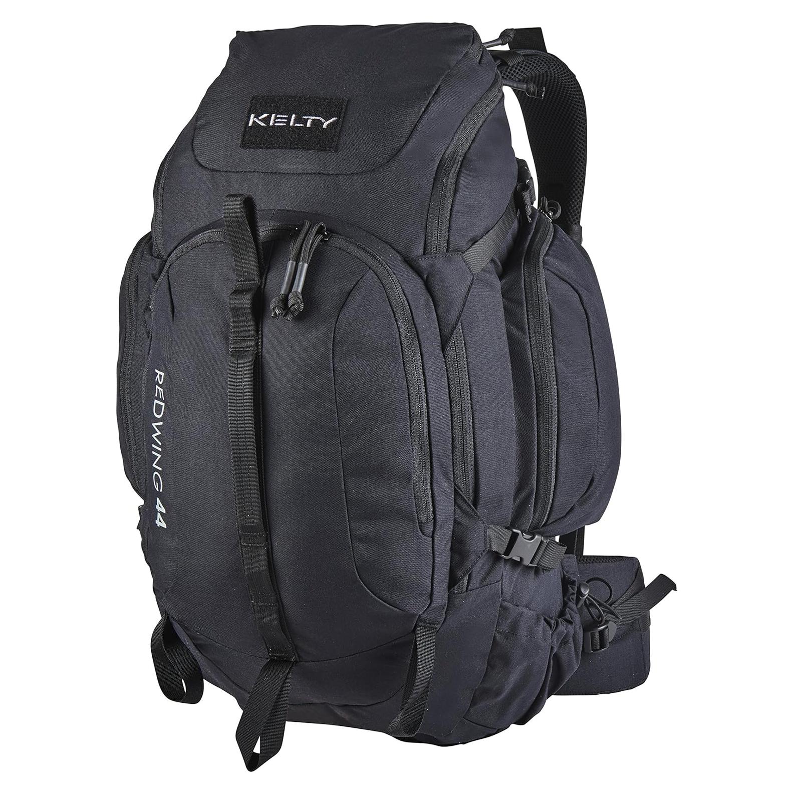 Kelty Redwing Tactical Backpack - Built to Military Specification Army Backpack, Durable & Strong, Built to Last, Aluminum Stays, Ideal for Military, Police, Outdoors Hiking or Bug Out Bag | Black 44L