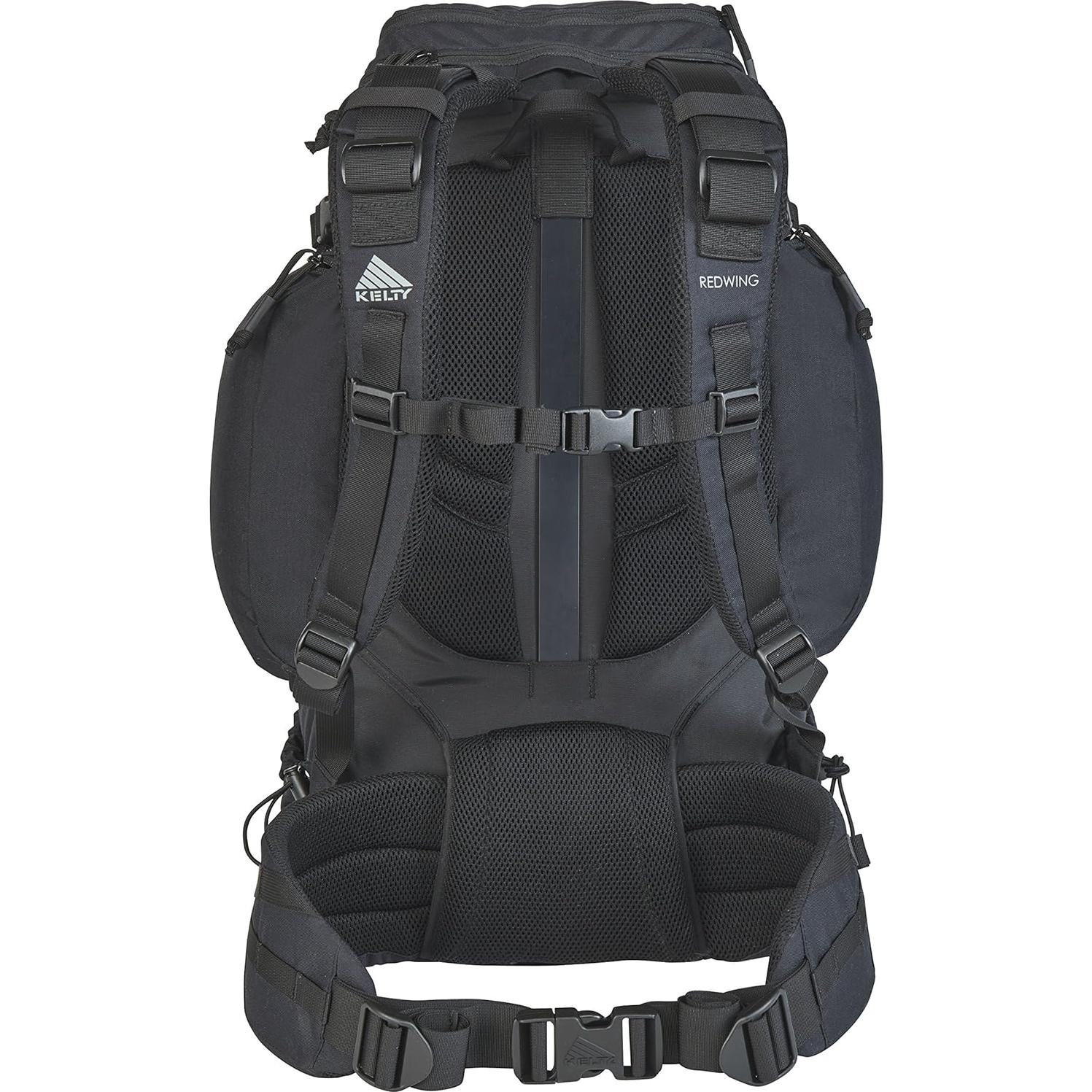 Kelty Redwing Tactical Backpack - Built to Military Specification Army Backpack, Durable & Strong, Built to Last, Aluminum Stays, Ideal for Military, Police, Outdoors Hiking or Bug Out Bag | Black 44L