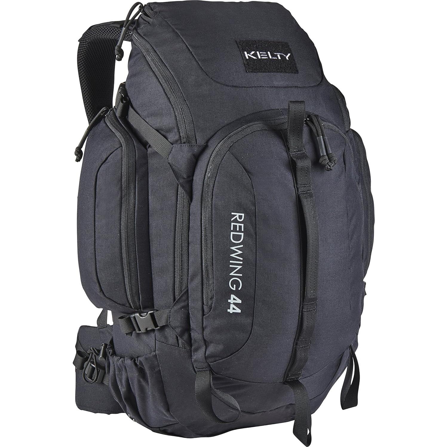 Kelty Redwing Tactical Backpack - Built to Military Specification Army Backpack, Durable & Strong, Built to Last, Aluminum Stays, Ideal for Military, Police, Outdoors Hiking or Bug Out Bag | Black 44L