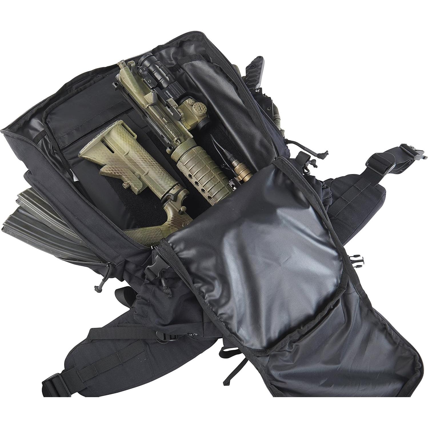 Kelty Redwing Tactical Backpack - Built to Military Specification Army Backpack, Durable & Strong, Built to Last, Aluminum Stays, Ideal for Military, Police, Outdoors Hiking or Bug Out Bag | Black 44L