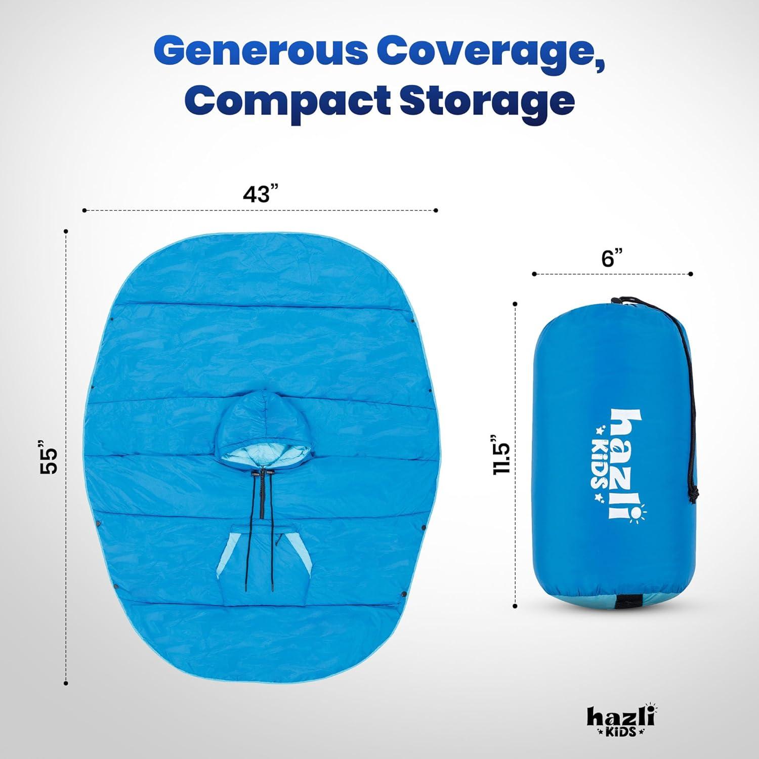 hazli Comfortable Wearable Blanket - Insulated Camping Blanket Outdoor