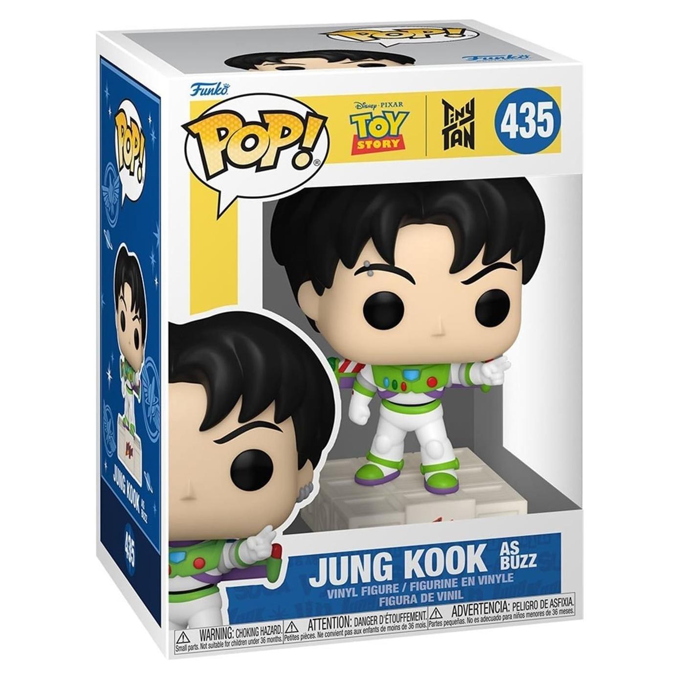 Funko Pop! Jungkook como Buzz - Toy Story x BTS - 11,27 cm