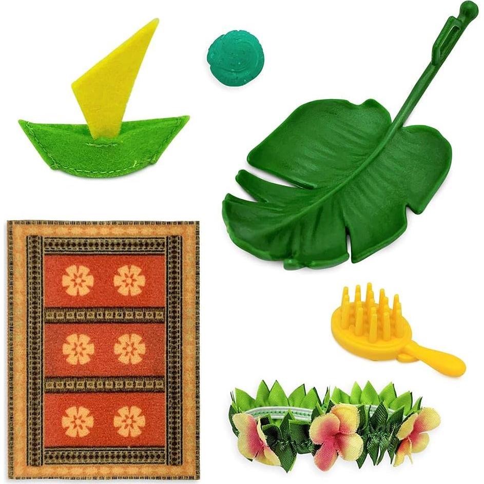 Conjunto de Mini Muñecas Disney Moana - 12.7 cm, Juguete Interactivo