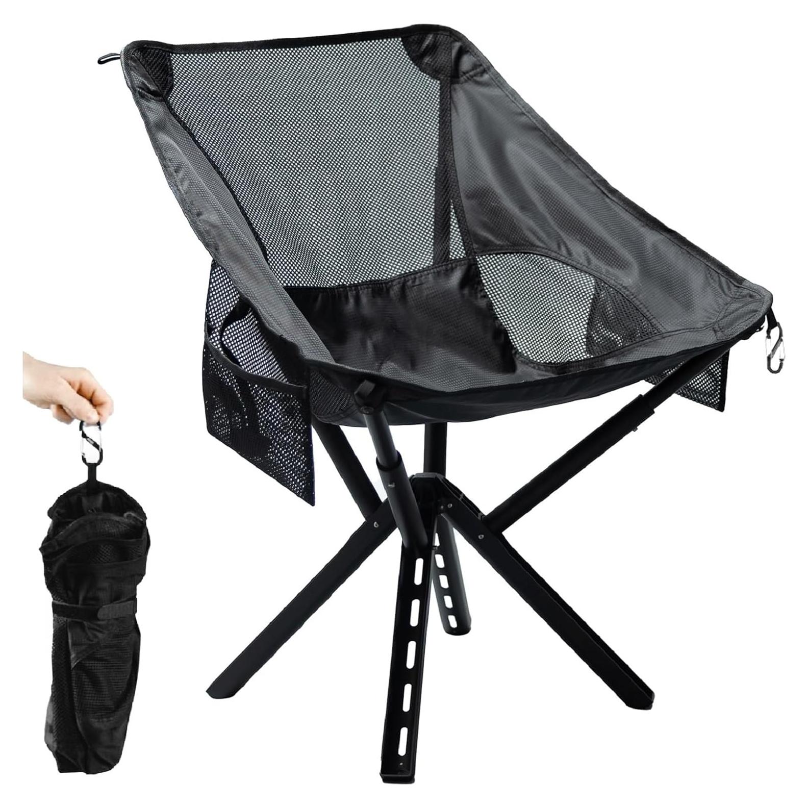 Silla de Mochila Ultra Ligera Sitpack Campster 2.0 Negra 120kg