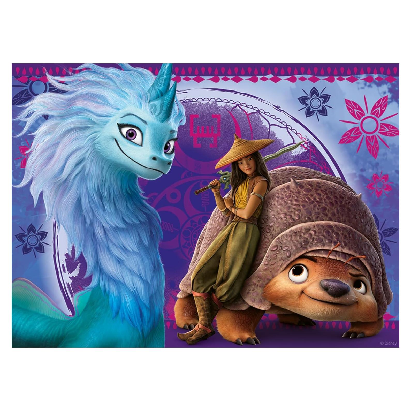 Rompecabezas Ravensburger 100 Piezas Raya y El Último Dragón