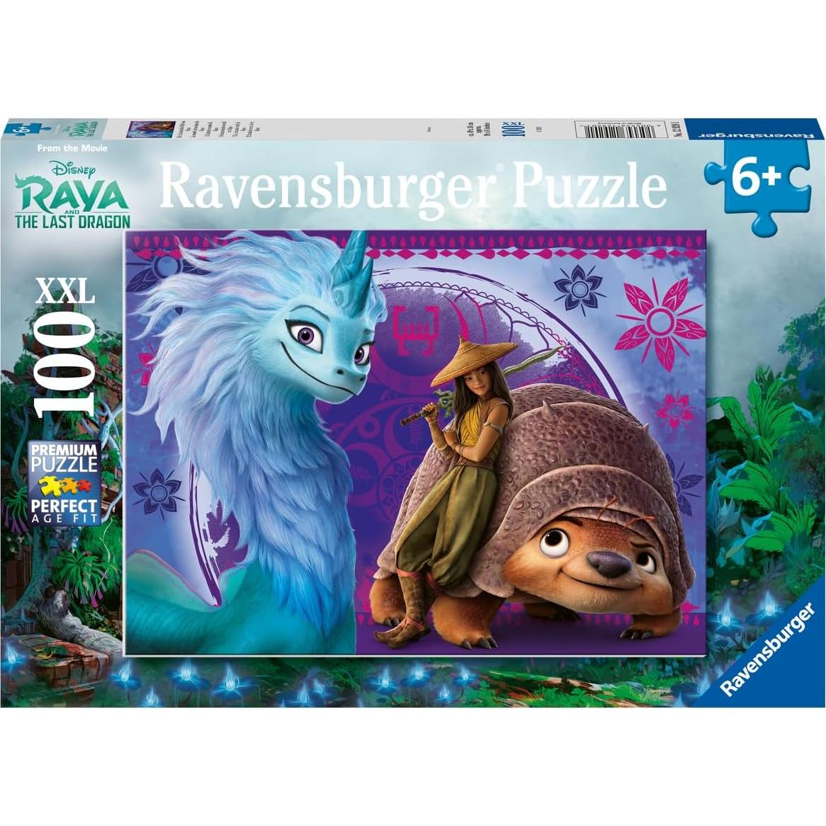 Rompecabezas Ravensburger 100 Piezas Raya y El Último Dragón