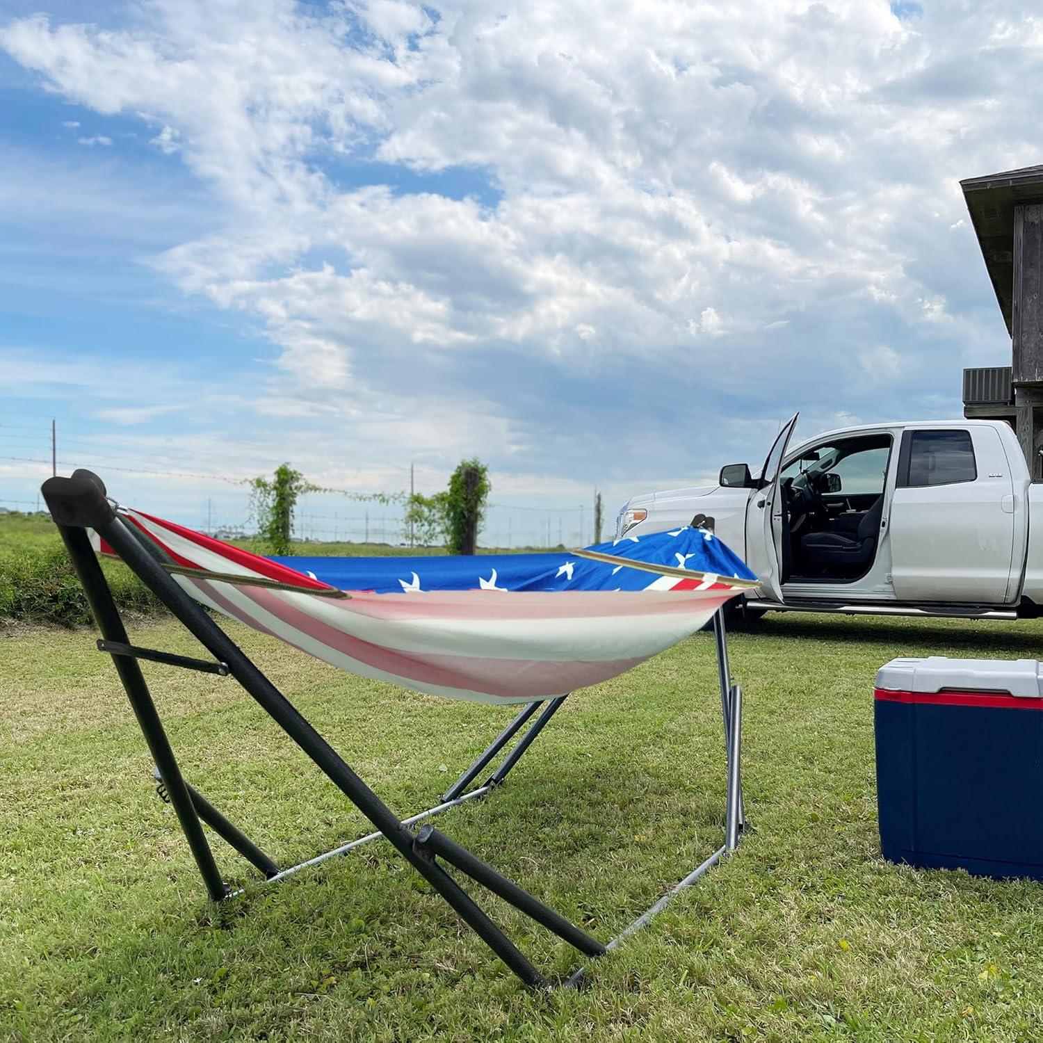 Hamaca Ajustable Tranquillo Uniki con Soporte 250 kg