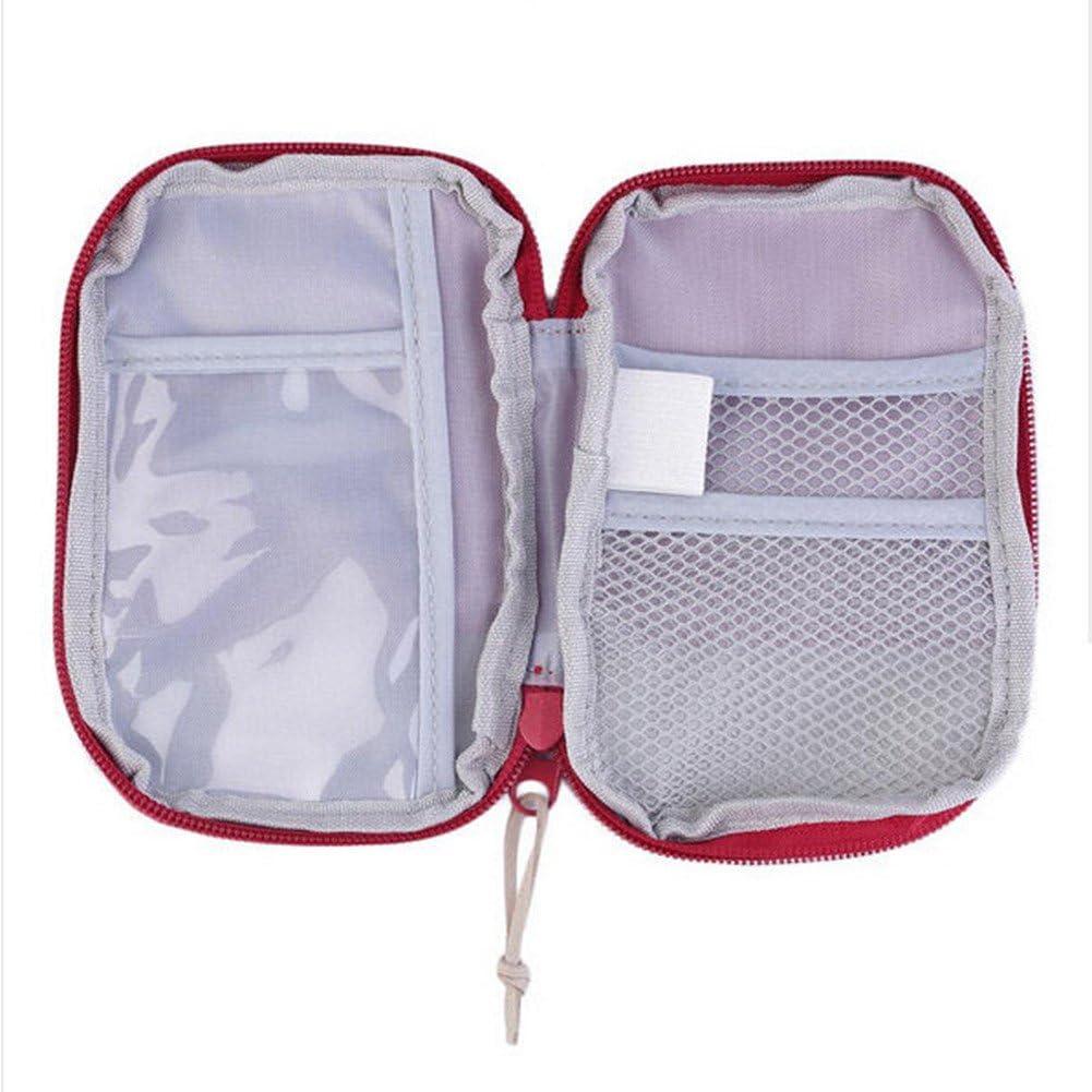 Portable Mini First Aid Pouch,Outdoor Camping Home Survival First Aid Kit Bag