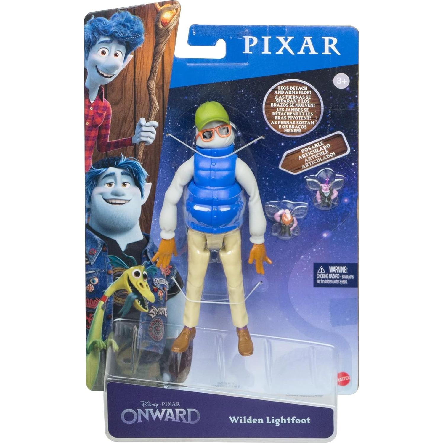 Figura de Acción Papá Wilden Lightfoot Mattel Pixar Onward 18 cm