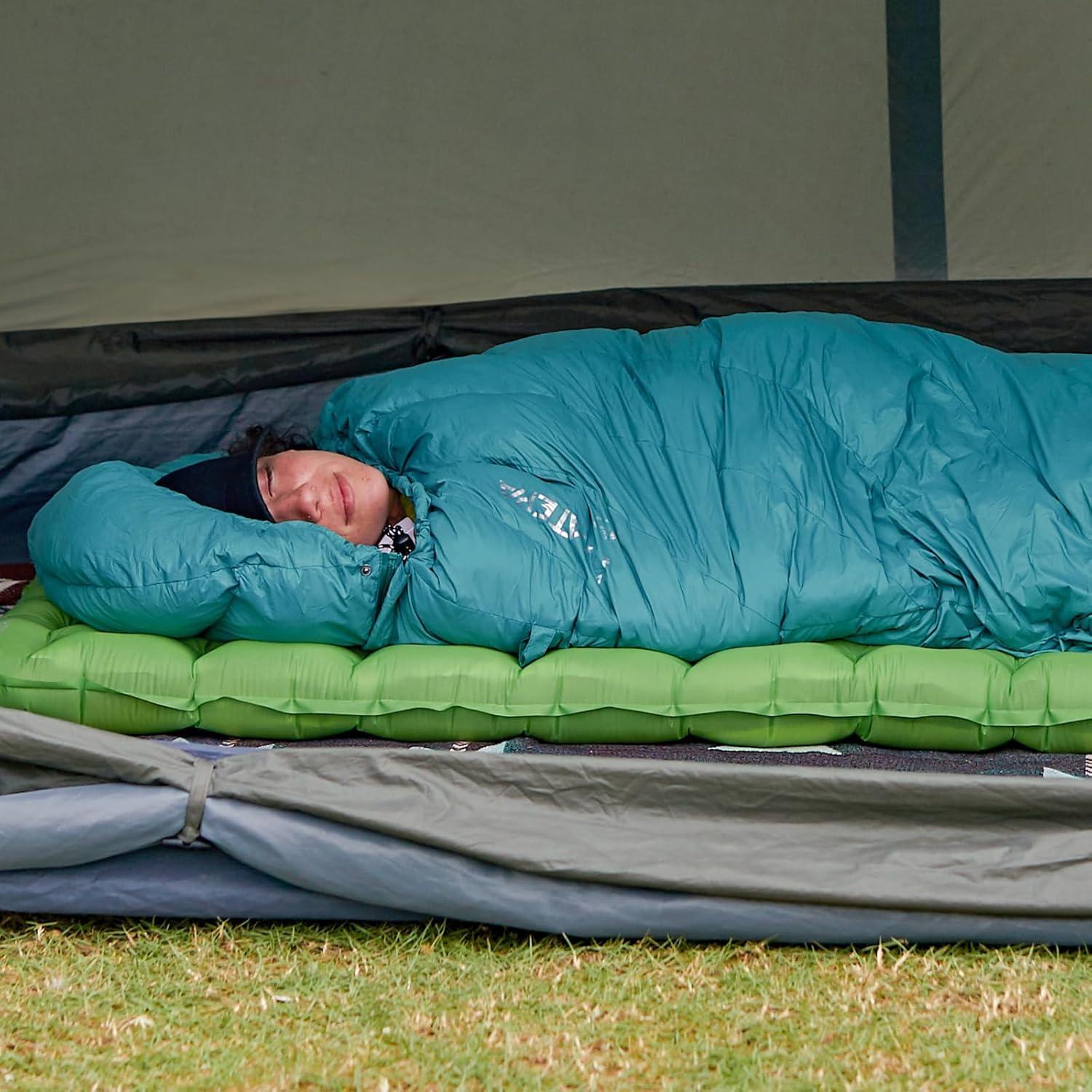 Colchoneta de Camping Inflable ATEPA Aislada R6 182x62cm