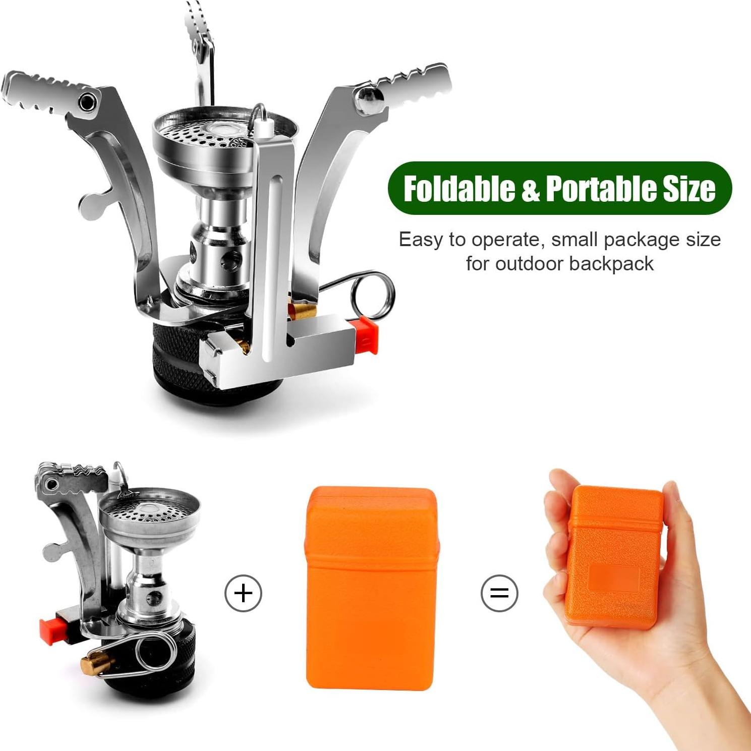 Kit de Utensilios de Cocina para Camping Odoland 8 Piezas